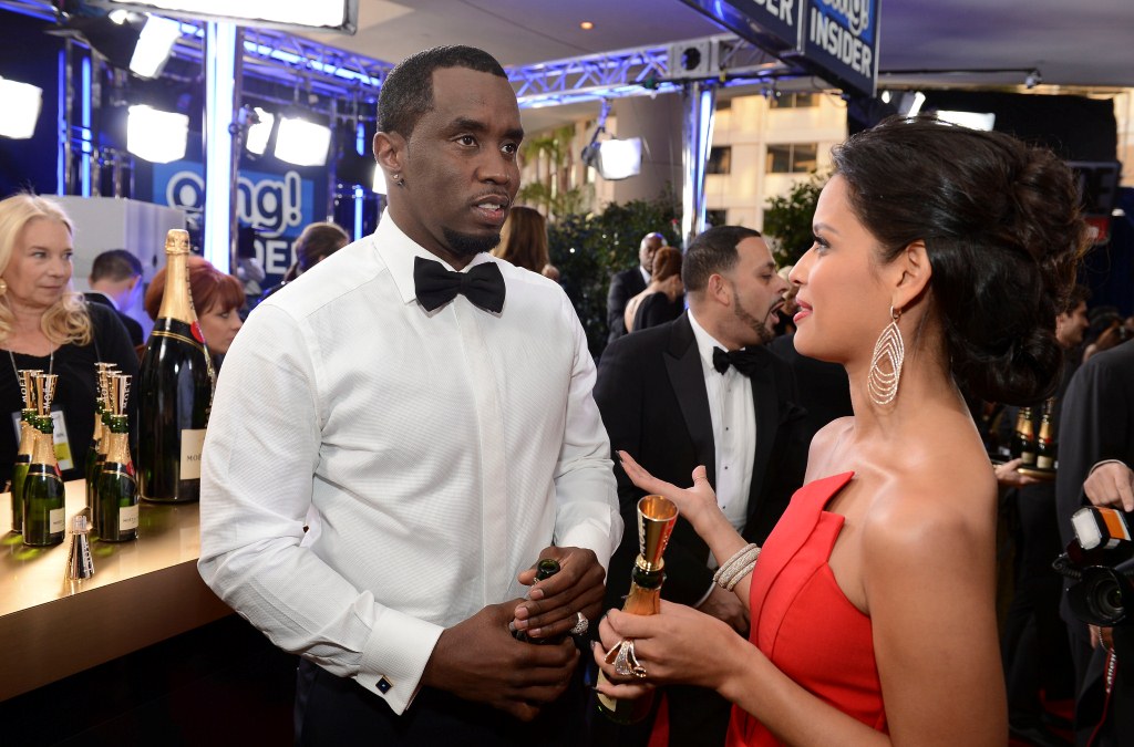 Diddy - Moët & Chandon at the 70th Annual Golden Globe Awards Red Carpet