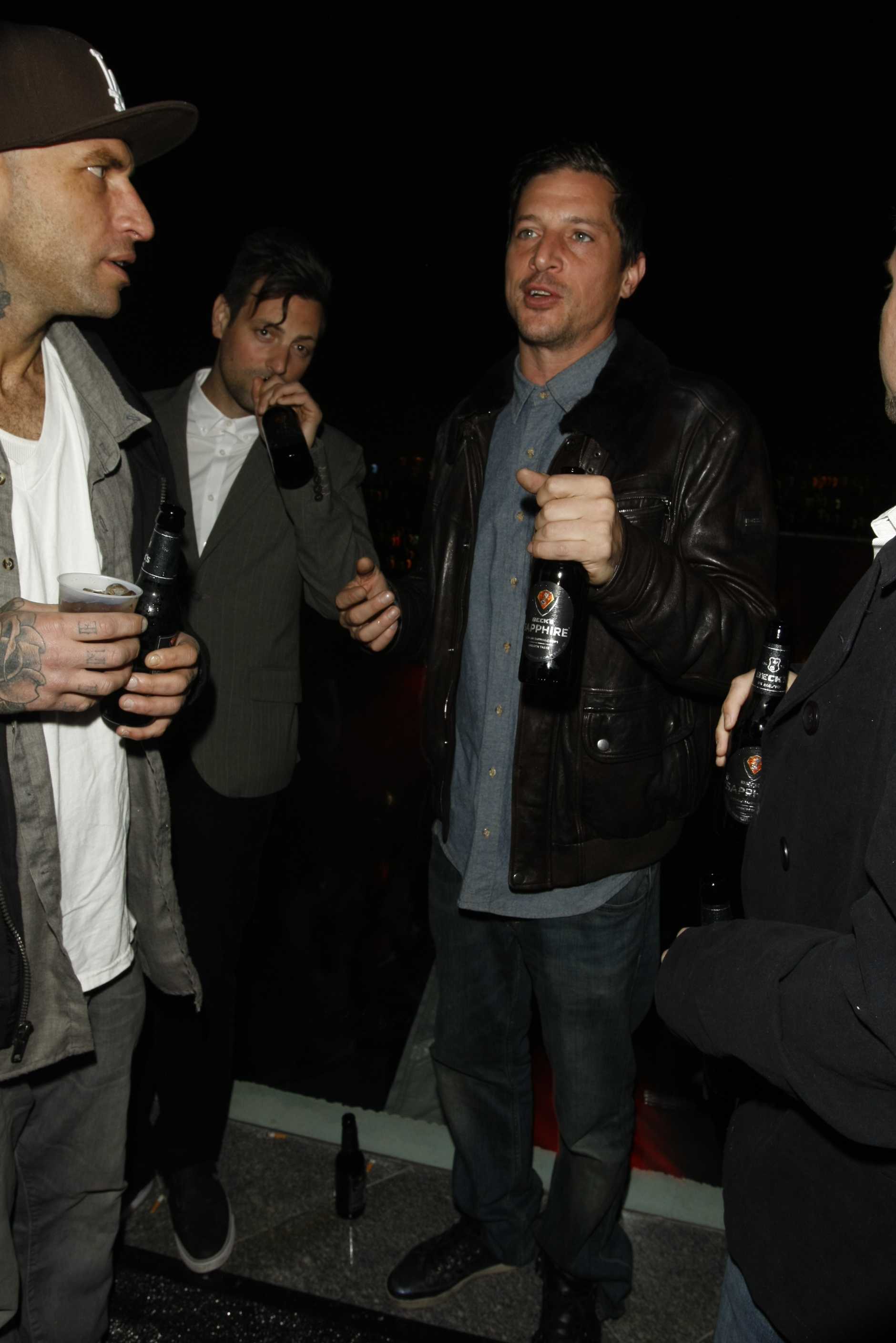 Simon Rex  attends the Beck's Sapphire New Years Eve Launch Party in Los Angeles