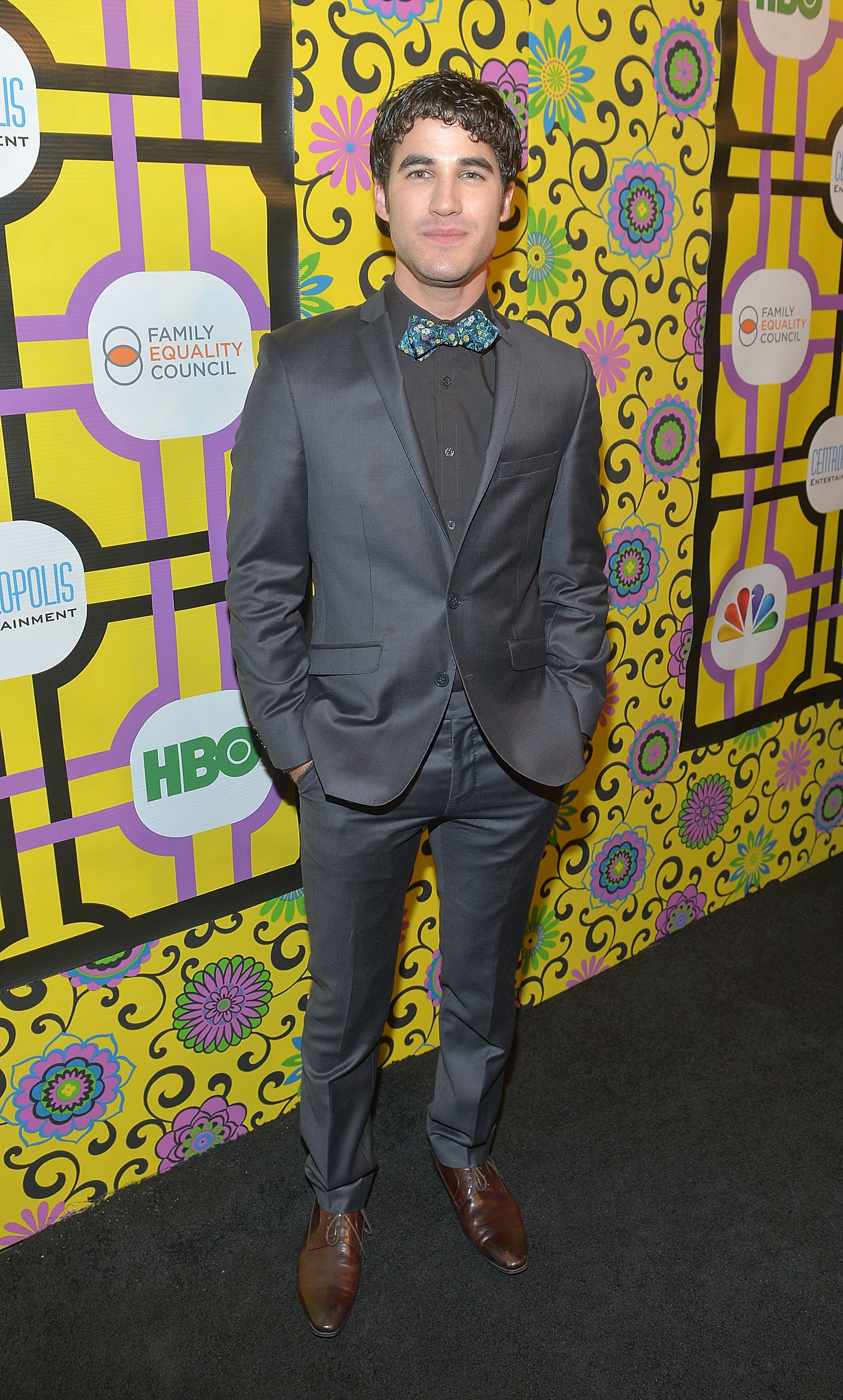 UNIVERSAL CITY, CA - FEBRUARY 09:  Actor Darren Criss attends the Family Equality Council LA Awards Dinner at The Globe Theatre at Universal Studios on February 9, 2013 in Universal City, California.  (Photo by Charley Gallay/WireImage)