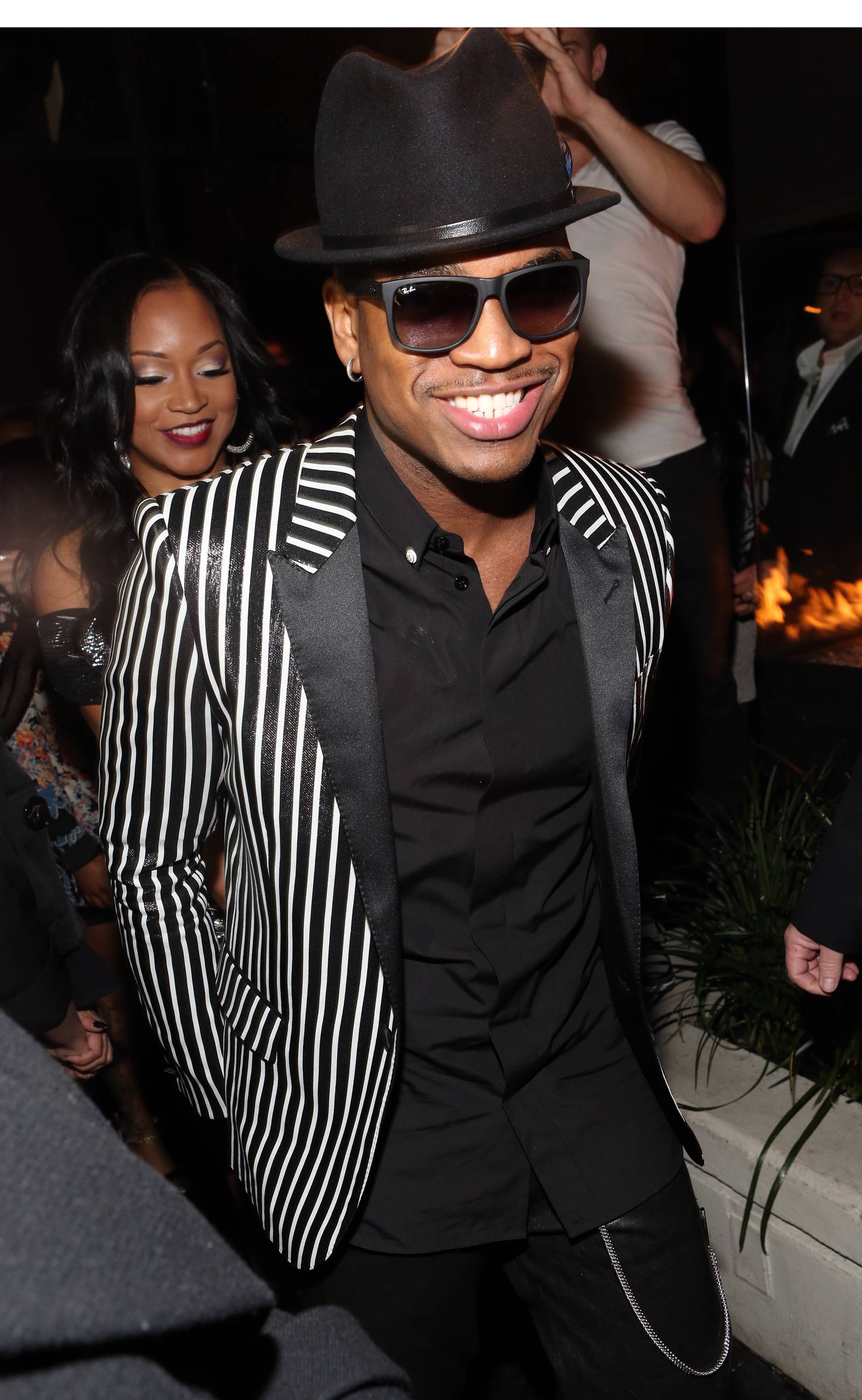 Ne-Yo arrives at his Fifth Annual Malibu Red Midnight Brunch, Saturday, Feb. 9, 2013 in Los Angeles, Calif. (Photo by Rene Macura/Invision for Malibu Red/AP Images)