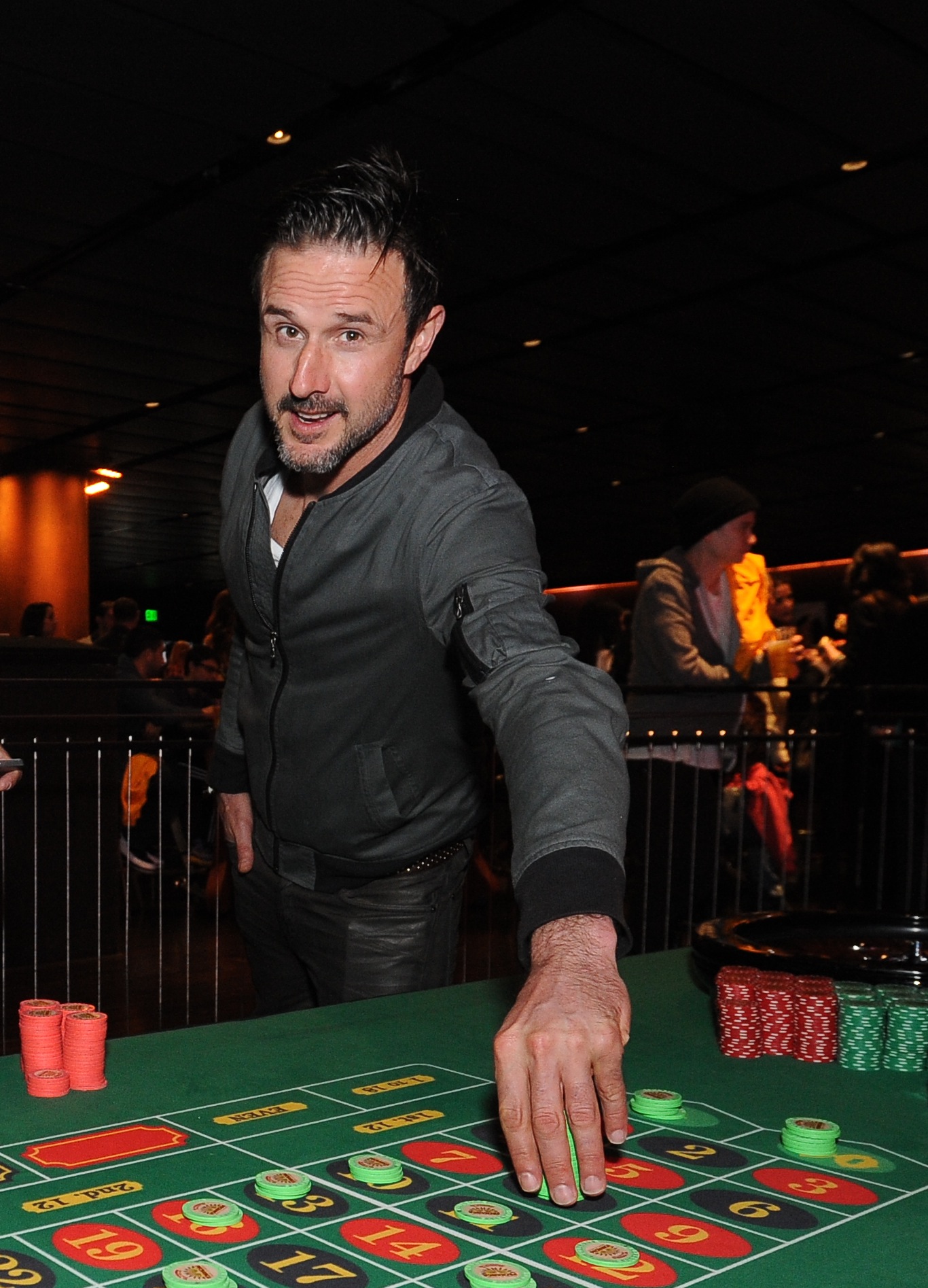 David Arquette at Lakers Casino  Night presented by OneWest Bank and Pechanga Resort & Casino