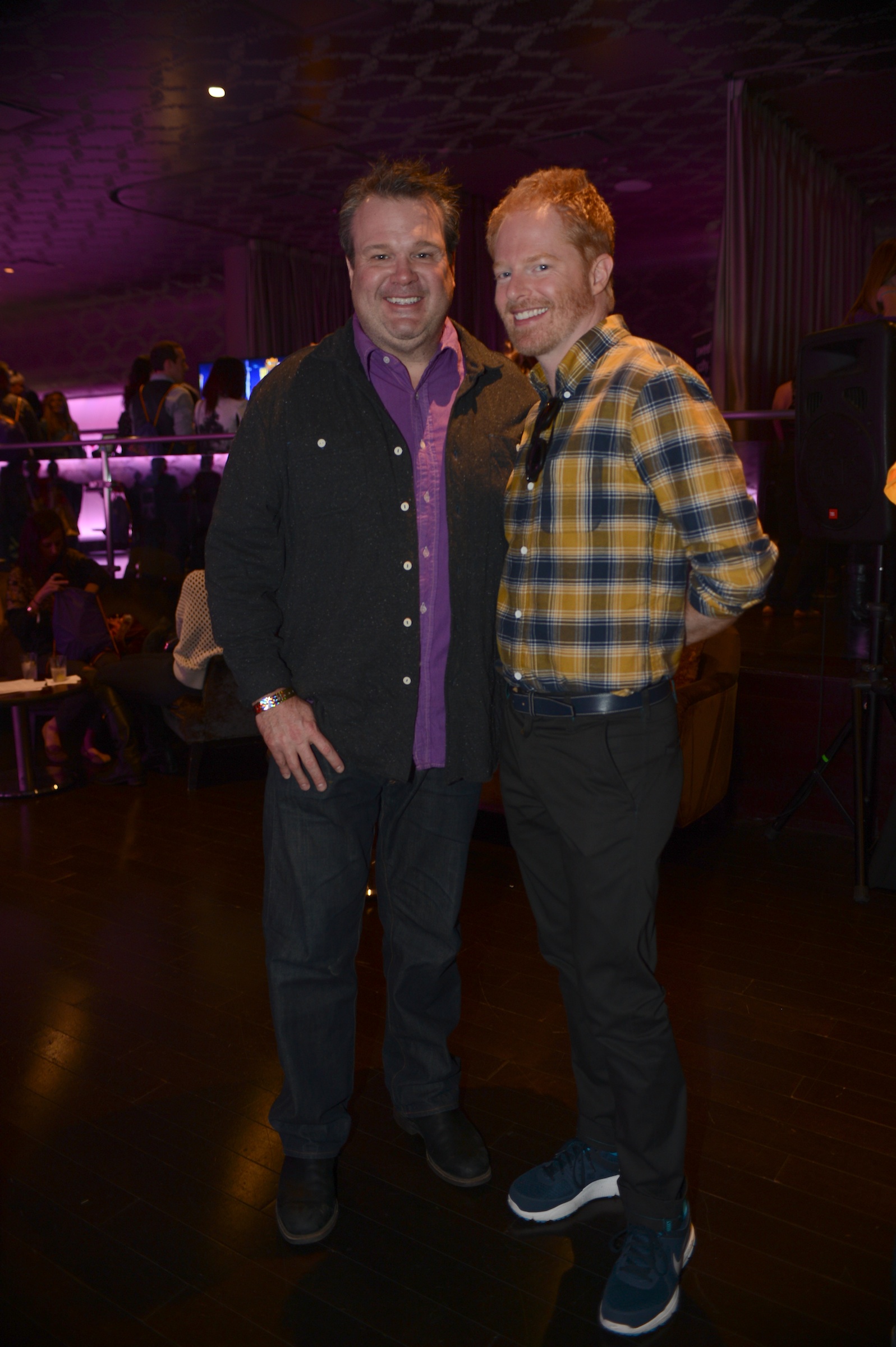 Eric Stonestreet and Jesse Tyler  Ferguson at Lakers Casino Night presented by OneWest Bank and Pechanga  Resort & Casino