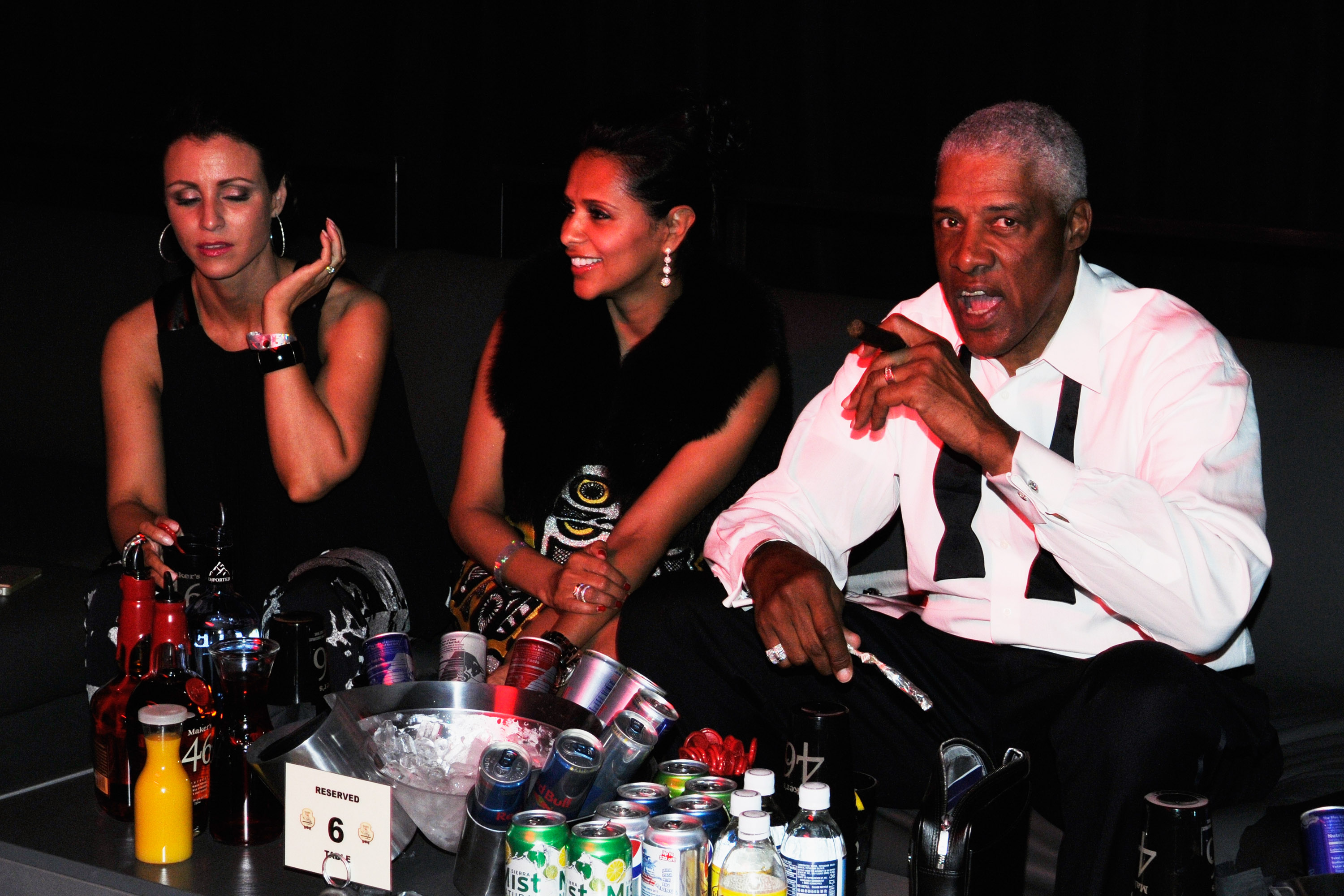 LOUISVILLE, KY - MAY 03:  Julius Erving attends the Maxim And Maker's 46 Fillies & Stallions Hosted By Blackrock at Mellwood Arts & Entertainment Center on May 3, 2013 in Louisville, Kentucky.  (Photo by Stephen Cohen/Getty Images for Maxim)