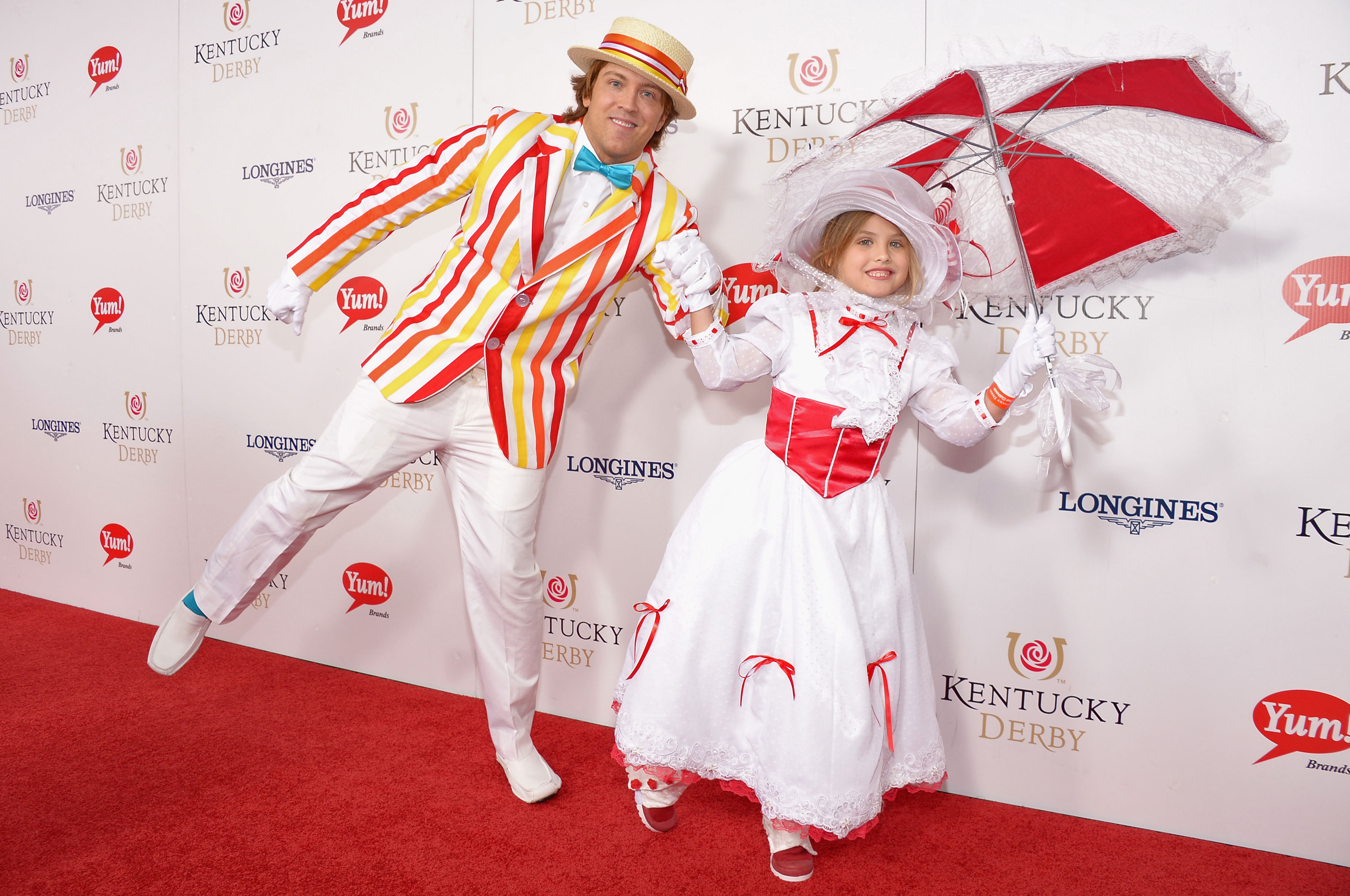 LOUISVILLE, KY - MAY 04:  (L-R) Larry Birkhead and Dannielynn Hope Marshall Birkhead at the GREY GOOSE Red Carpet Lounge at the Kentucky Derby at Churchill Downs on May 4, 2013 in Louisville, Kentucky.  (Photo by Theo Wargo/Getty Images for GREY GOOSE)