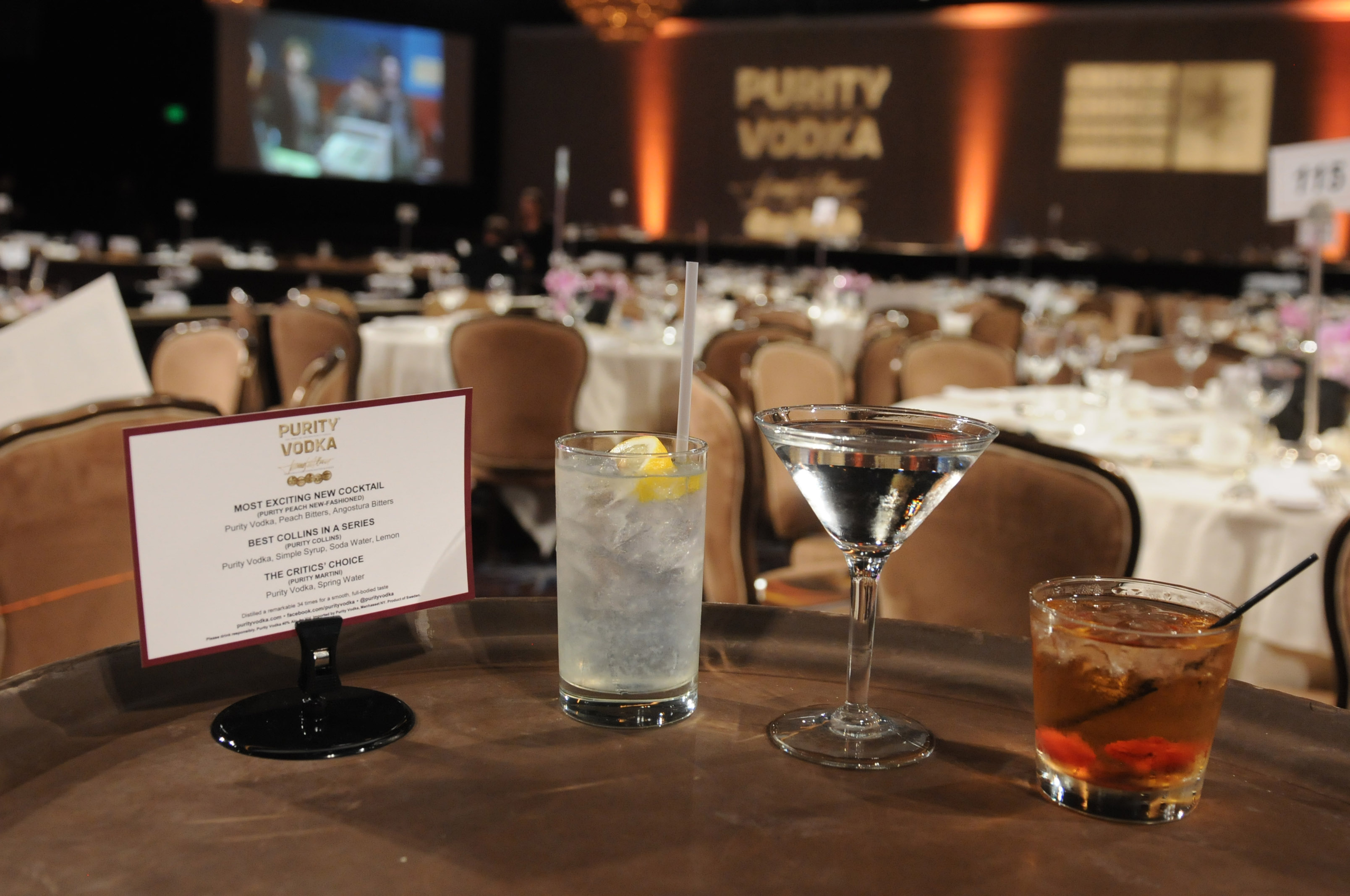Purity Vodka at the Critics' Choice Awards
