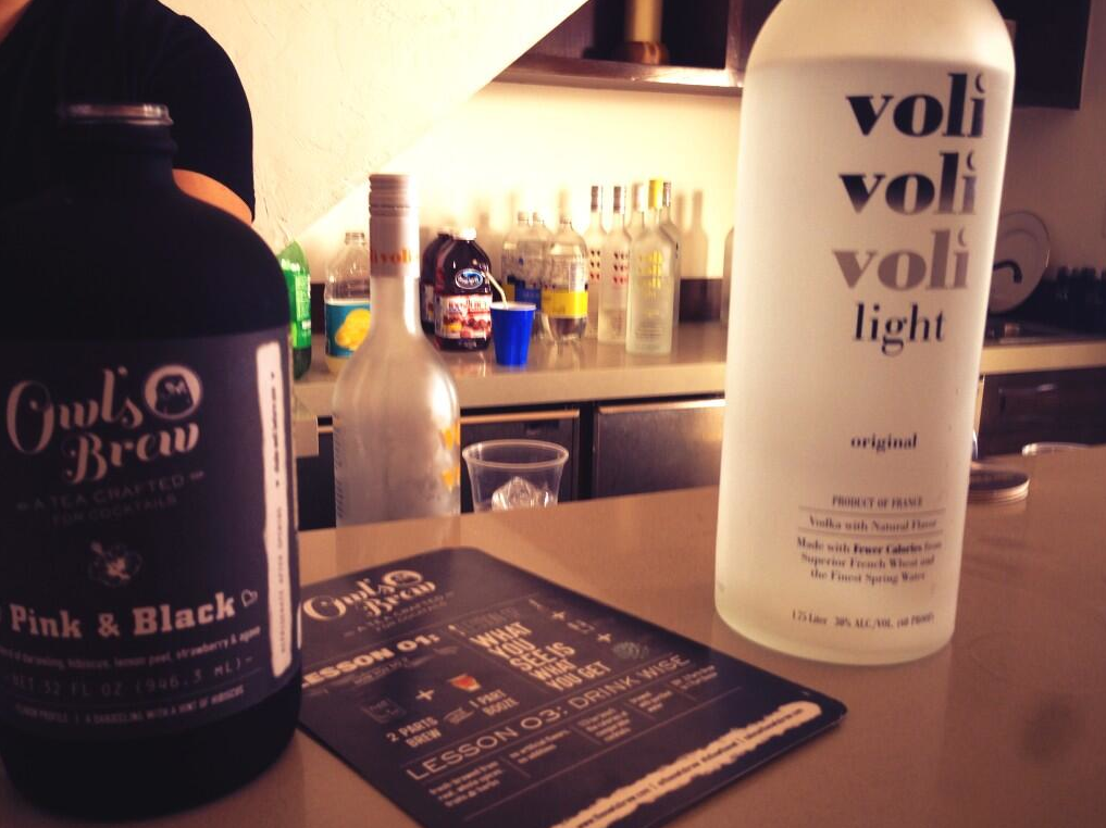 Voli Light Vodka & Owls Brew