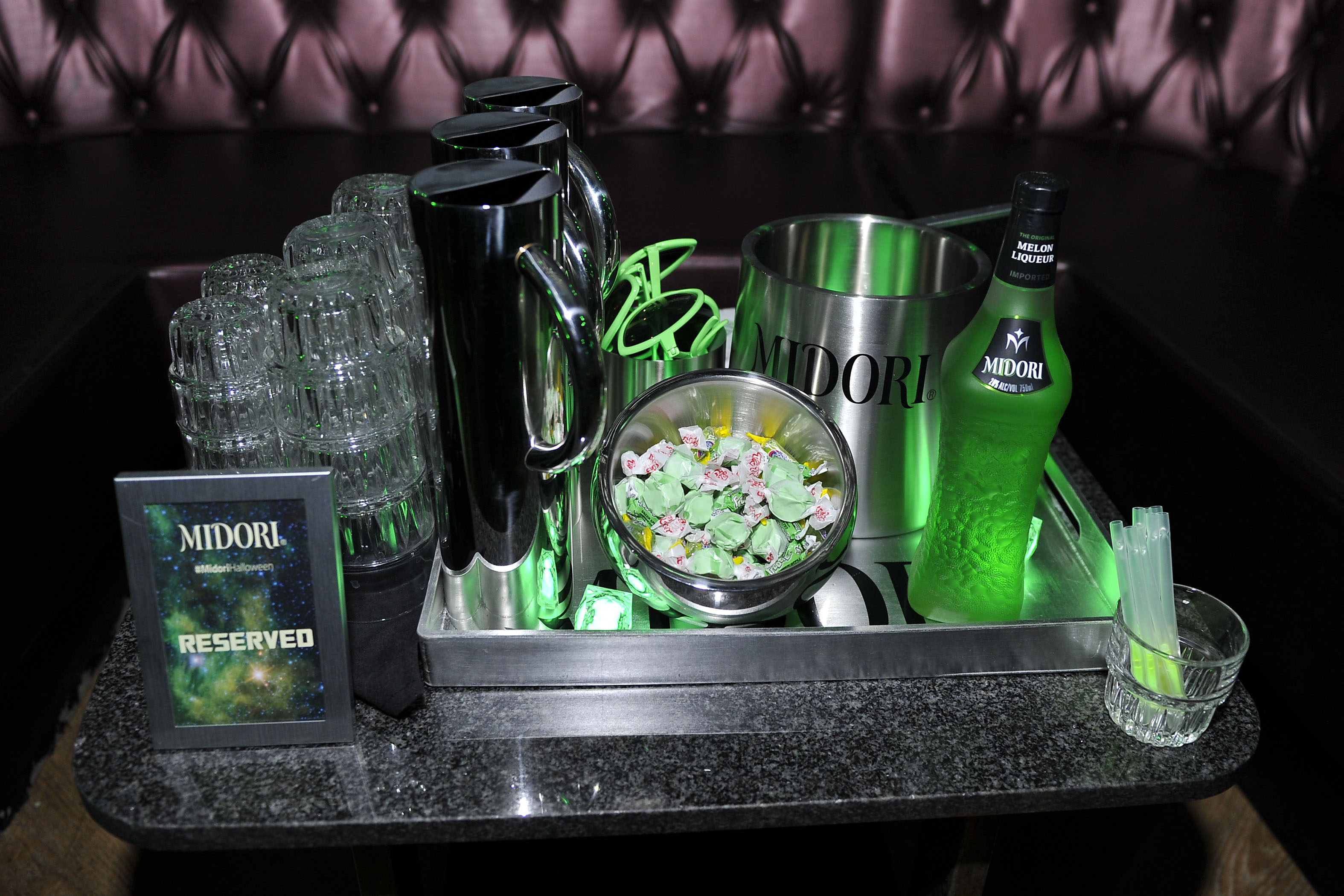 3rd Annual Midori Green Halloween Event at Bootsy Bellows in LA