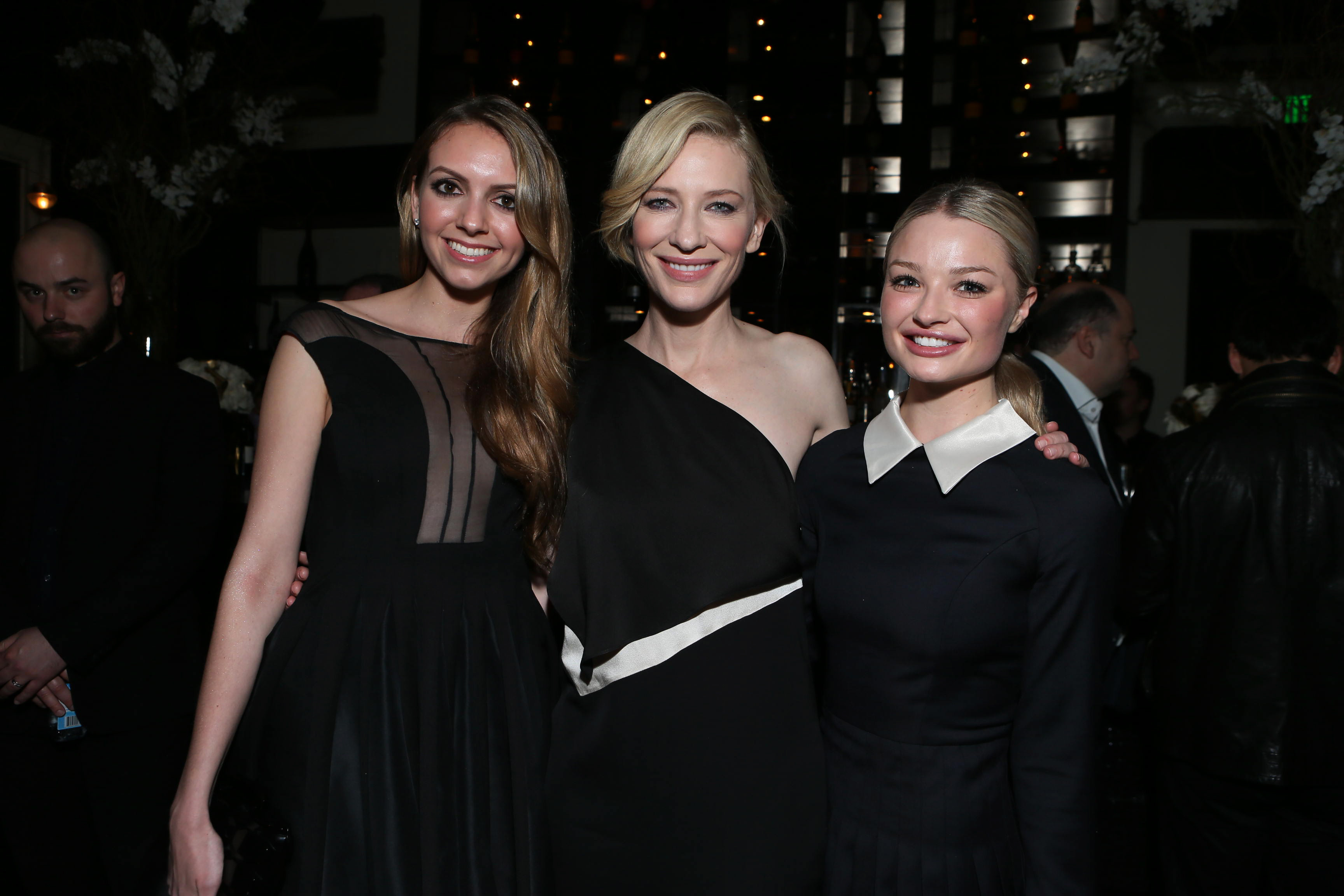 Olivia Somerlyn, Cate Blanchett, Emma Rigby - The Sony Pictures Classics Oscar Nominees Dinner 2014 at Supper Suite by STK presented by Moet & Chandon 