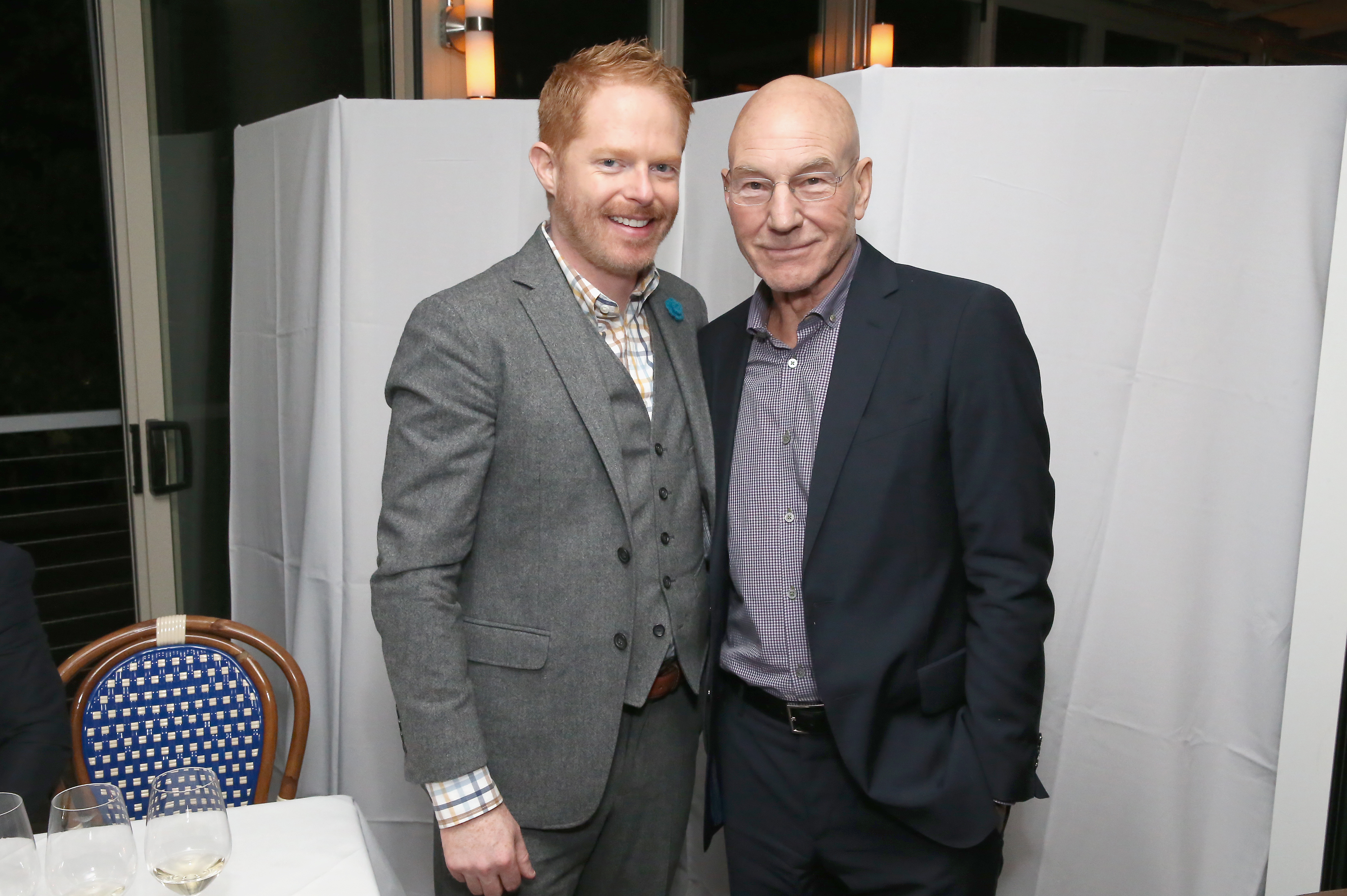 Jesse Tyler Ferguson and Patrick Stewart - Dom Perignon And Eric Podwall Host The Evening Before The White House Correspondents' Dinner