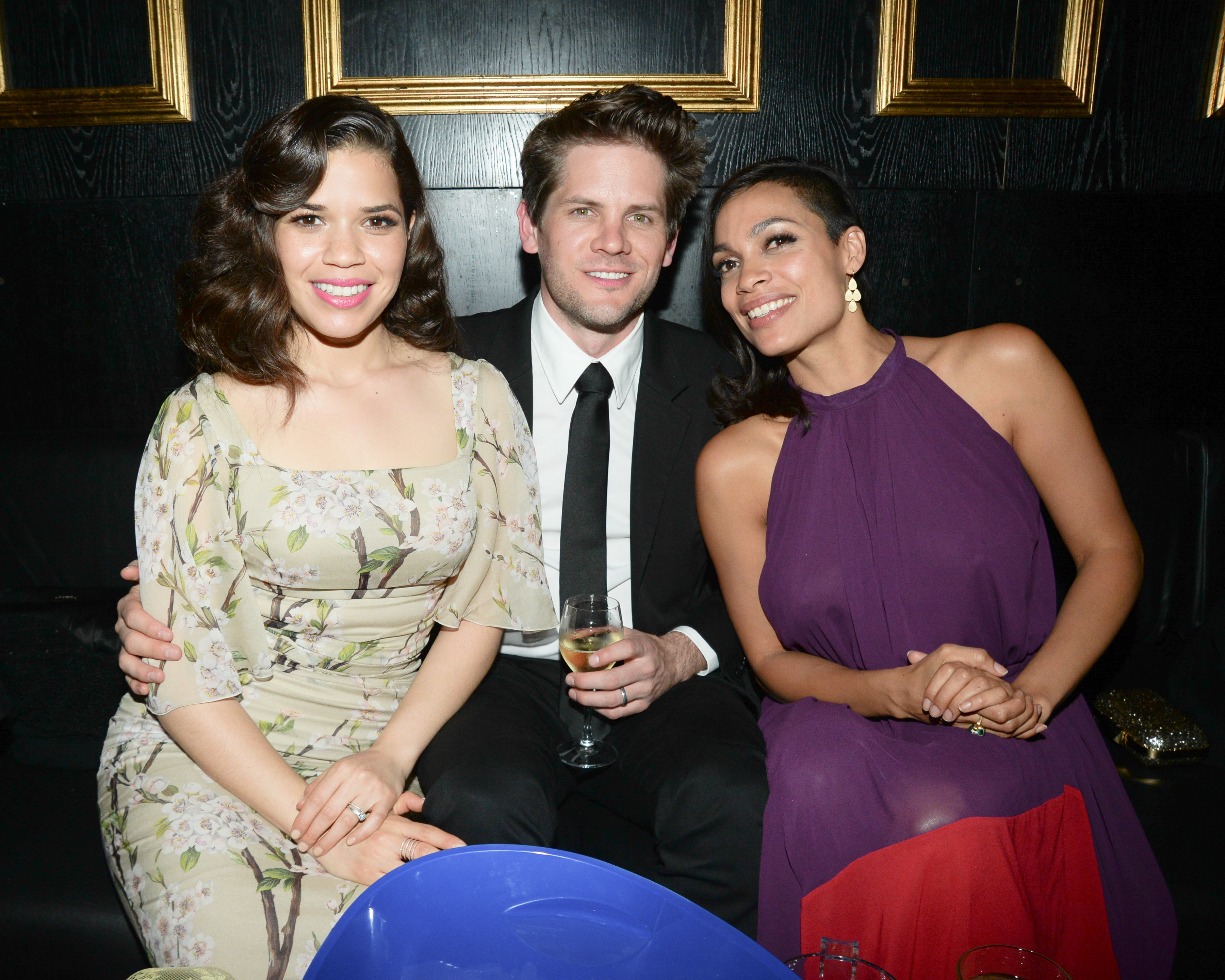 America Ferrera, Ryan Piers Williams, Rosario Dawson - Bungalow 8 Cannes Film Festival Pop Up with The Weinstein Company and Worldview Entertainment