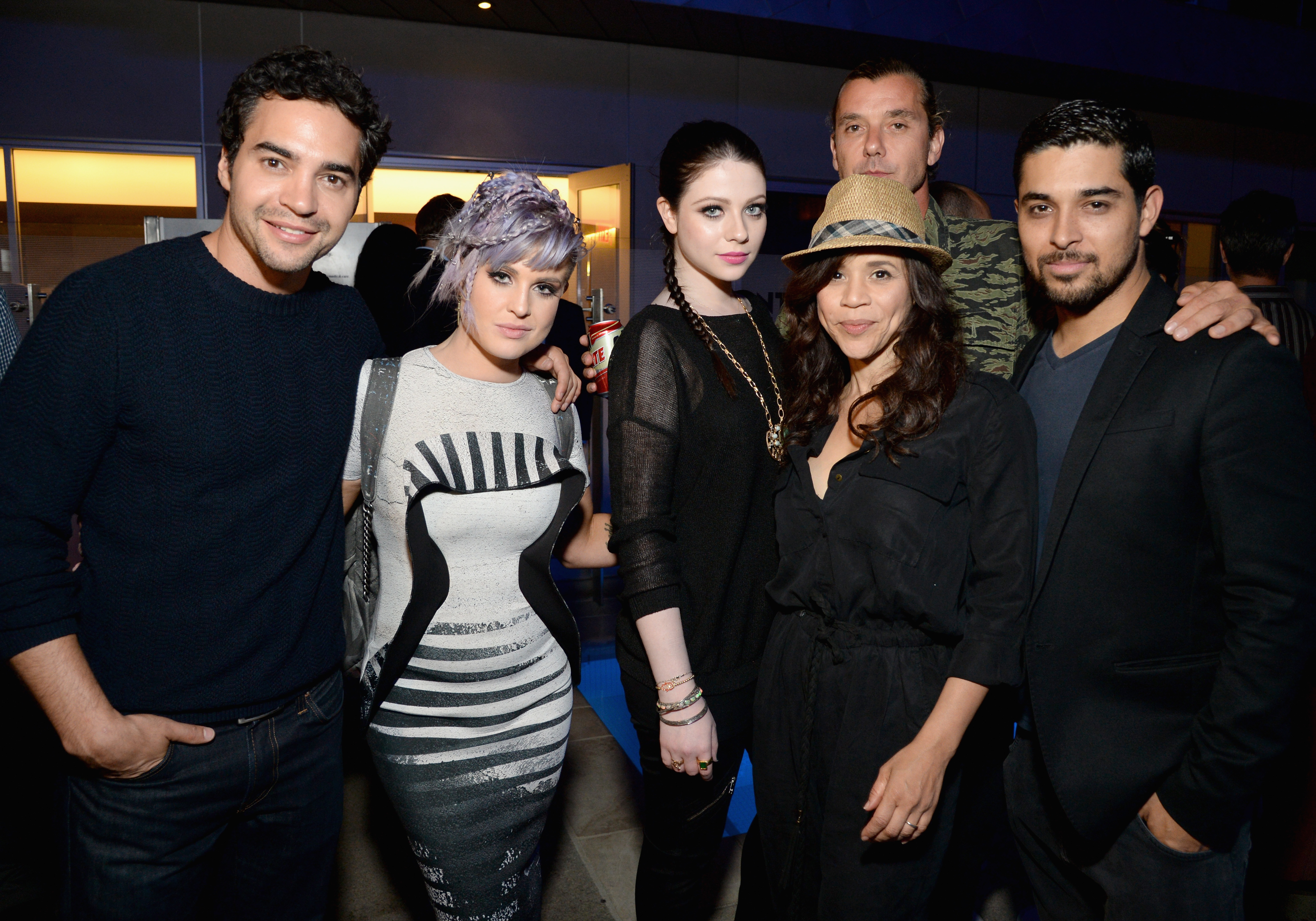 Montblanc Presents The 4th Annual Production Of The 24 Hour Plays In Los Angeles To Benefit Urban Arts Partnership - Actor Ramon Rodriguez, Tv personality Kelly Osbourne, actresses Michelle Trachtenberg and Rosie Perez, musician Gavin Rossdale and actor Wilmer Valderrama attend Montblanc and Urban Arts Partnership?s 24 Hour Plays in Los Angeles at The Shore Hotel on June 20, 2014 in Santa Monica, California.  (Photo by Michael Kovac/Getty Images for Montblanc)