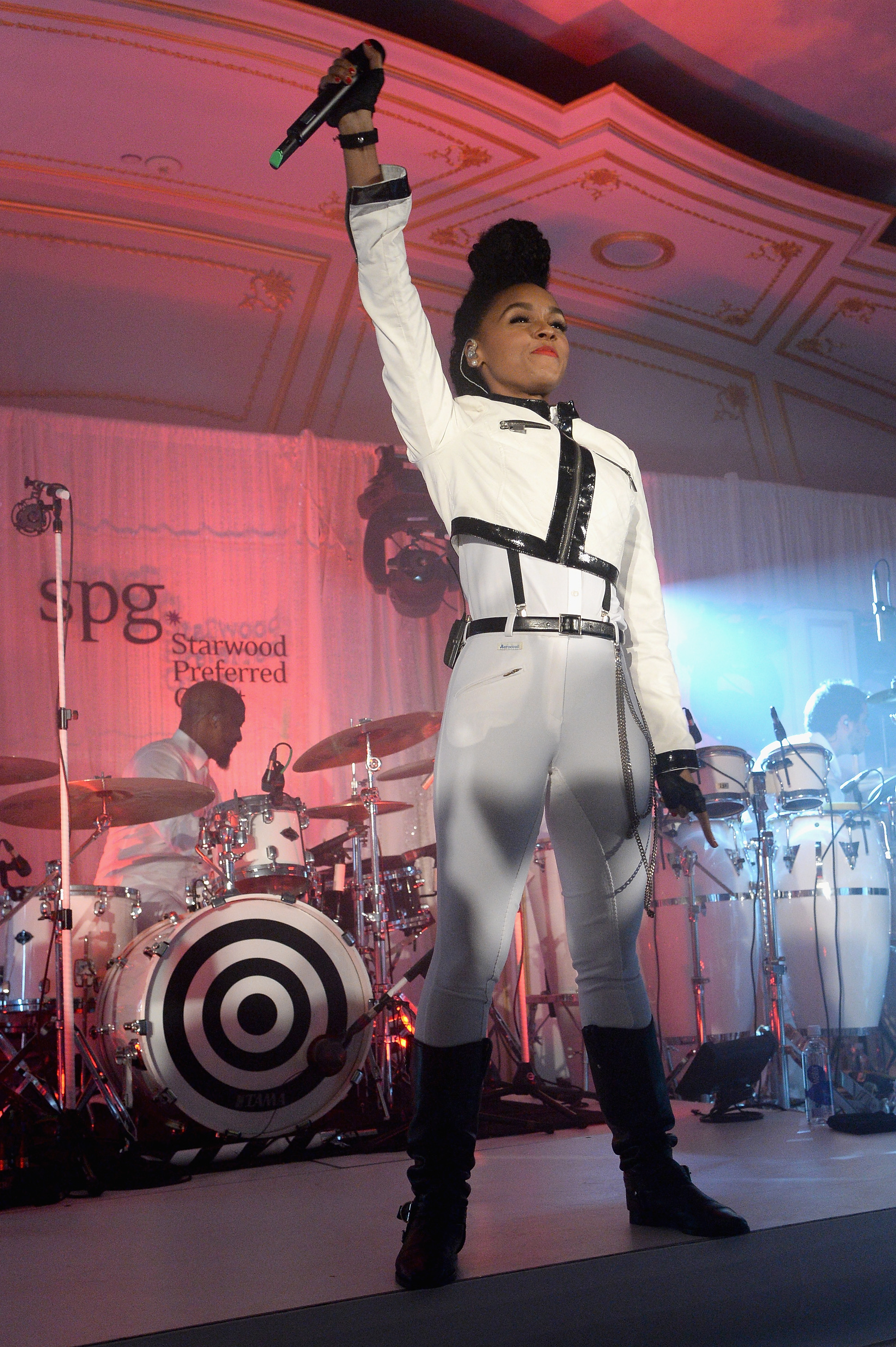 Janelle Monae Performs An Intimate Show At The St. Regis New York As Part Of Starwood Preferred Guest's Hear The Music, See The World Concert Series On June 19