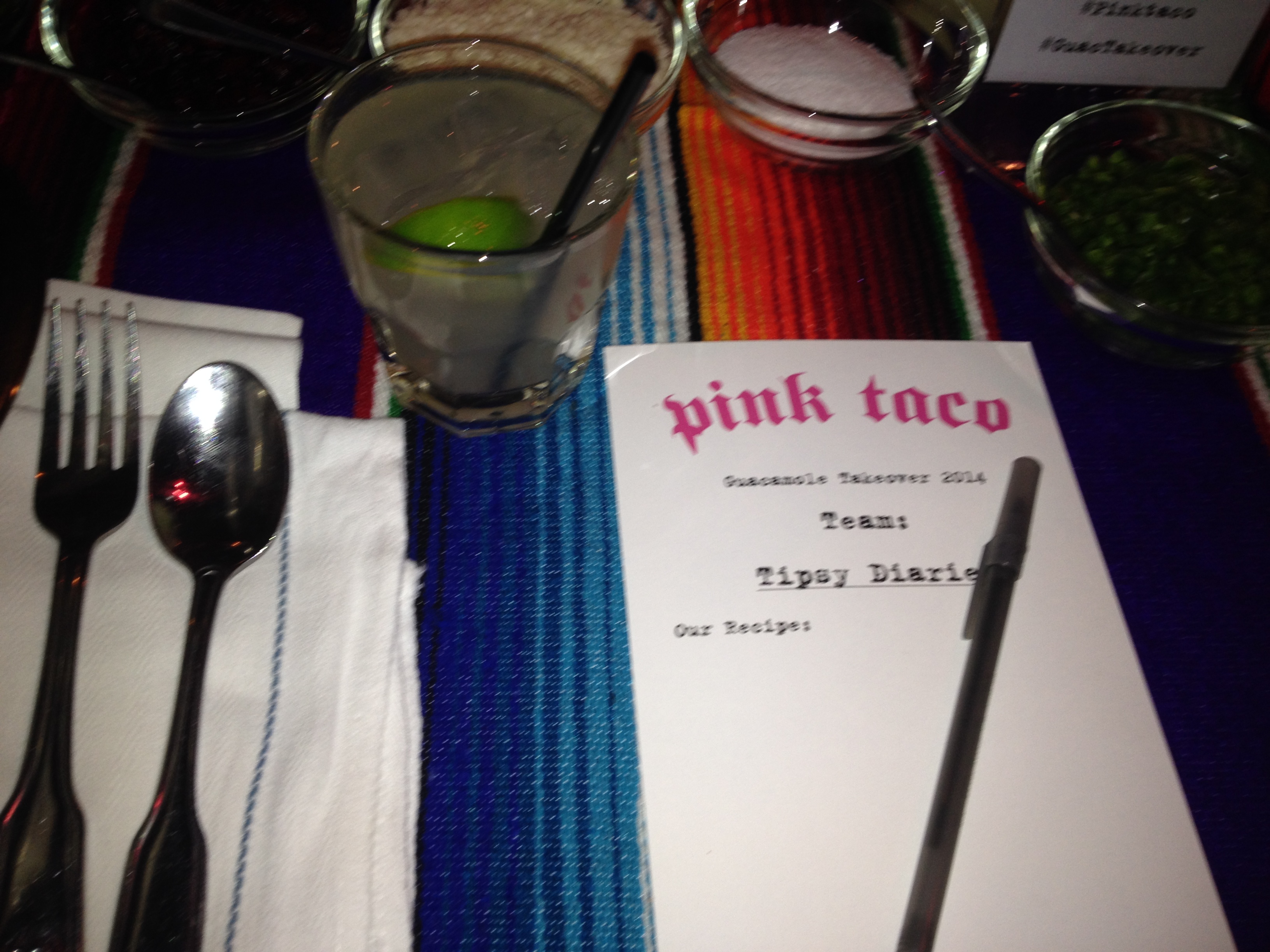 Pink Taco #GuacTakeover