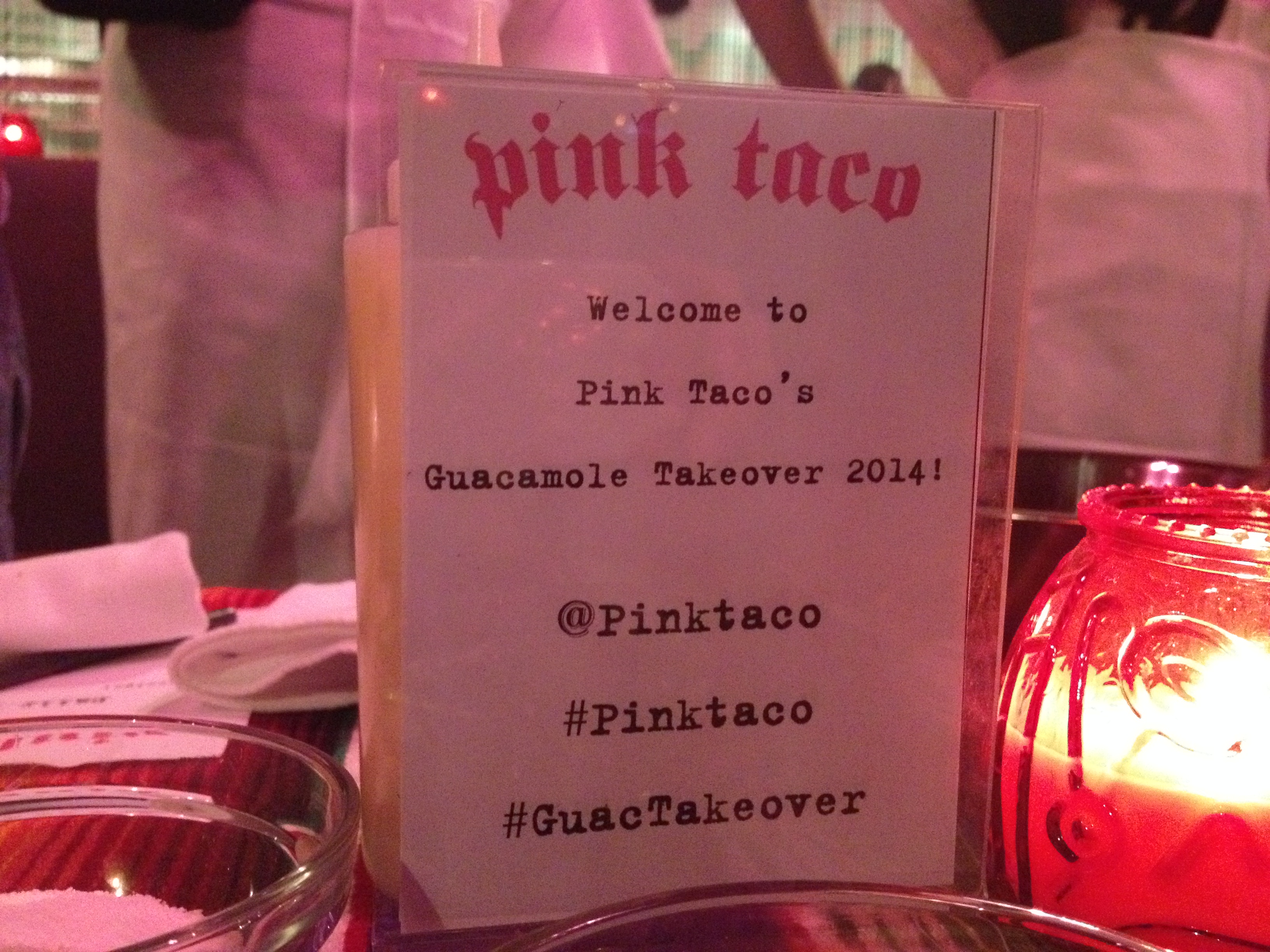 Pink Taco #GuacTakeover