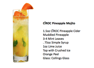 CIROC Pineapple Mojito