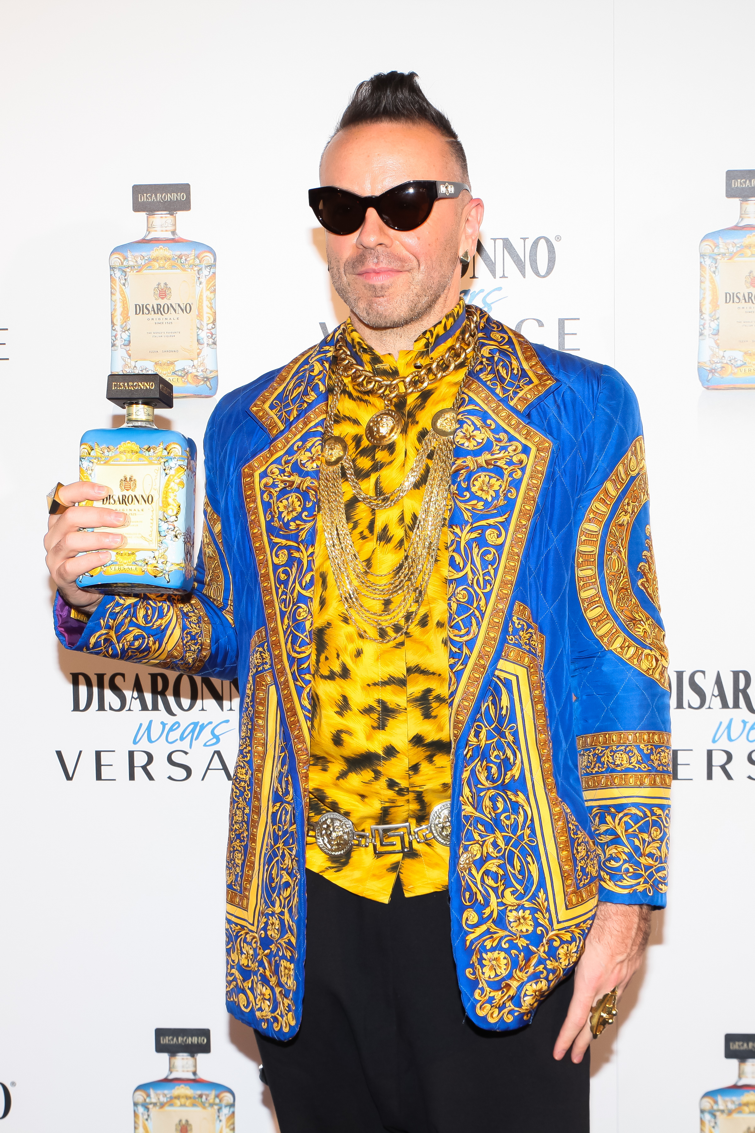 Legendary Damon - Disaronno Launches the Disaronno Wears Versace Bottle in New York City