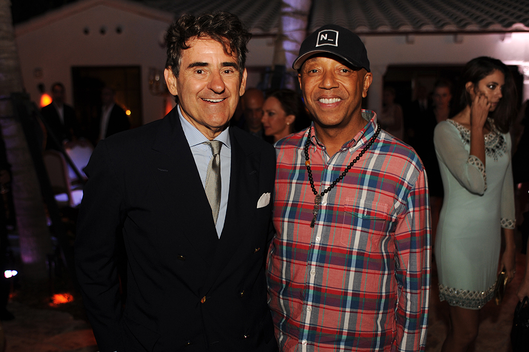 Peter Brant & Russell Simmons