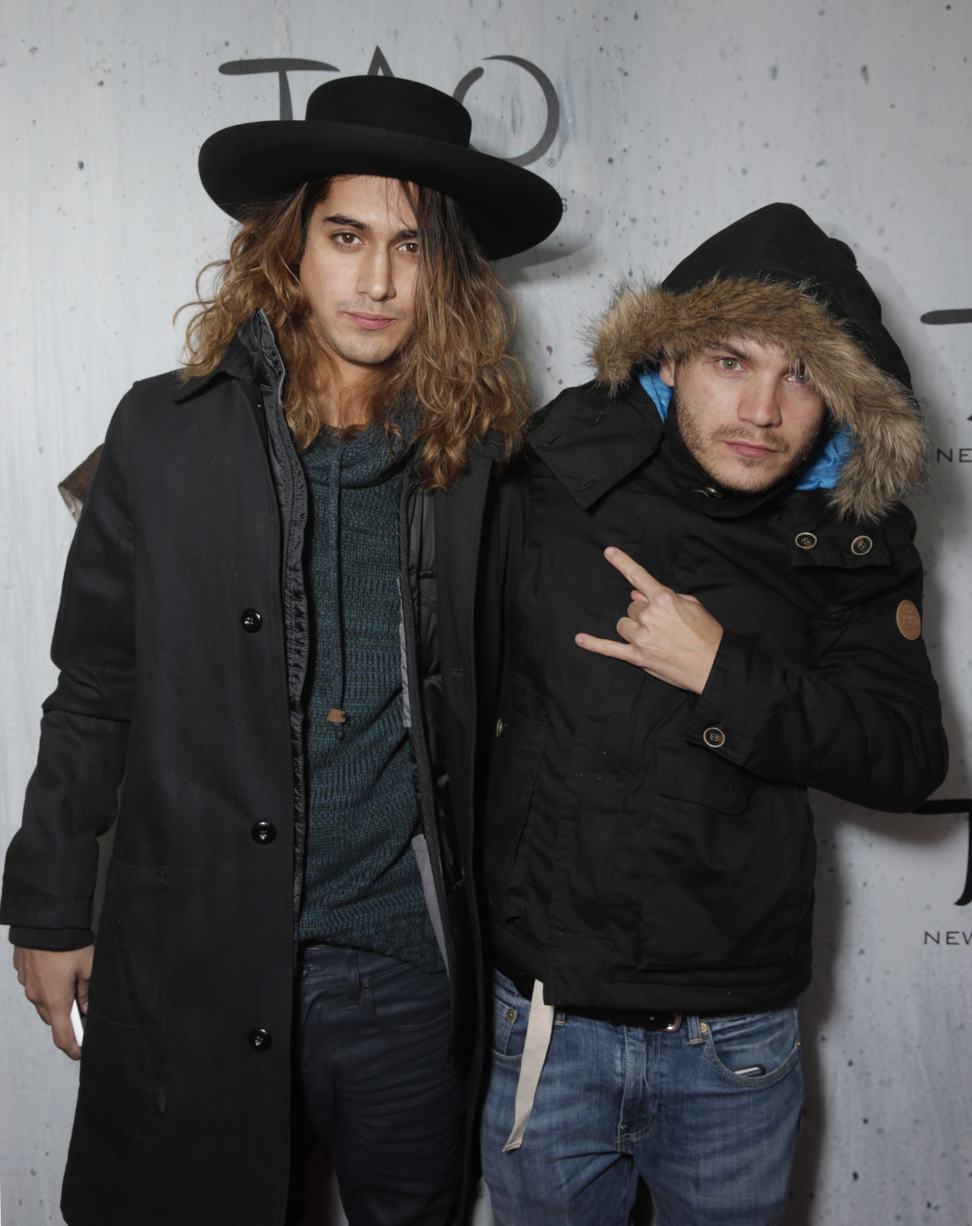 Avan Jogia and Emile Hirsch attend TAO Sundance in Park City