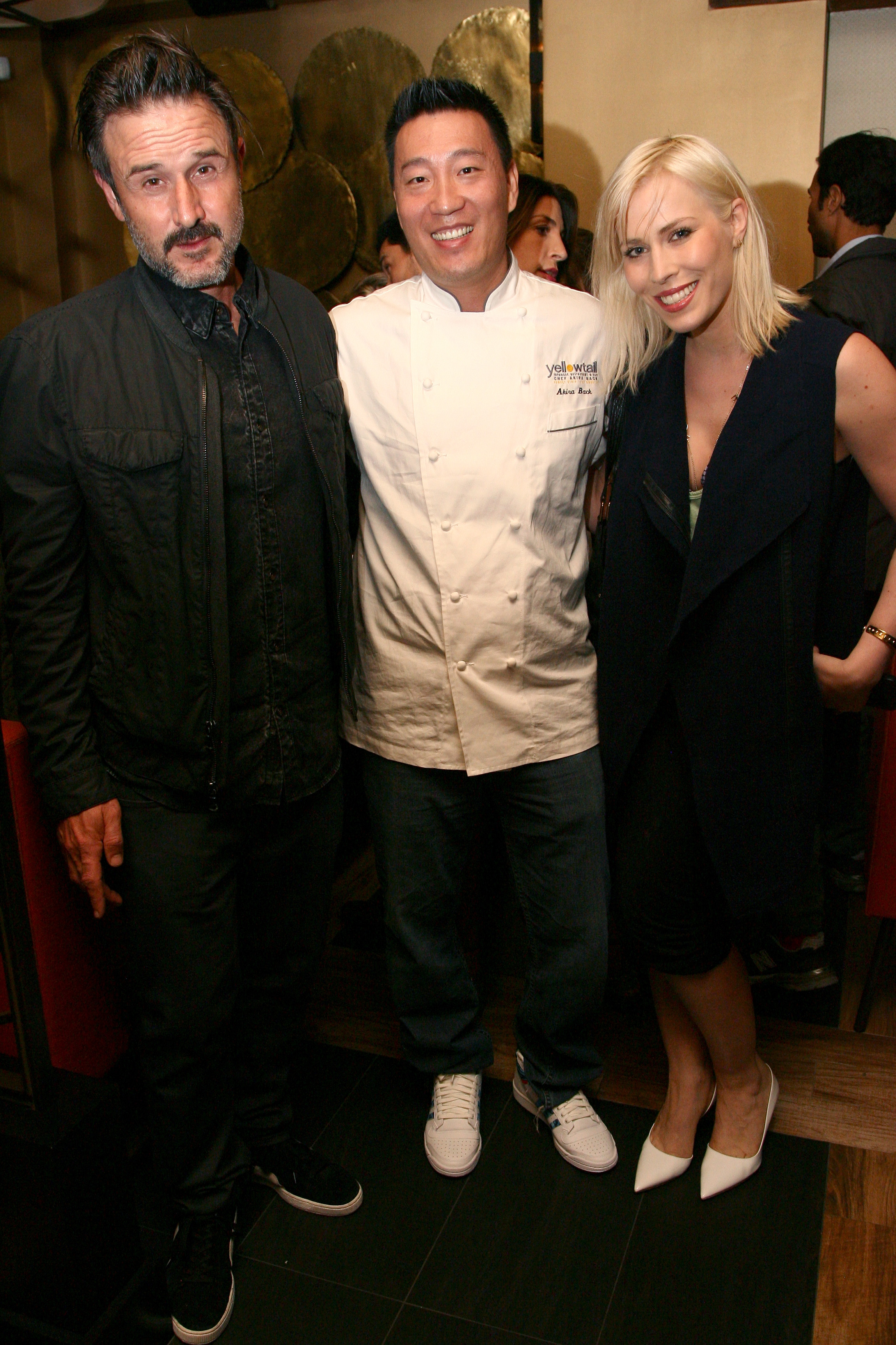 Actor David Arquette, chef Akira Back, and singer Natasha Bedingfield