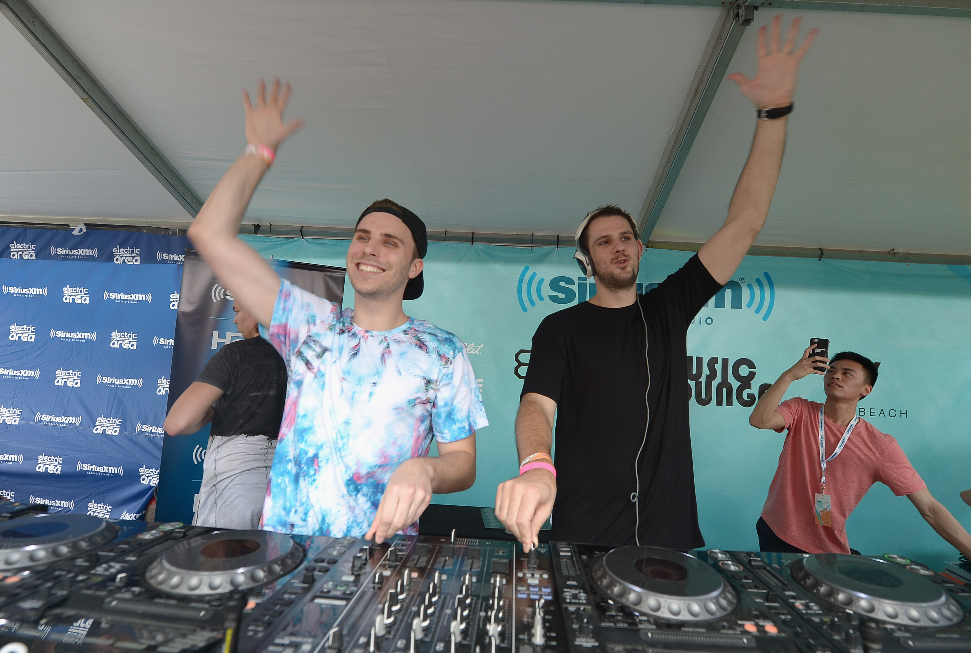 W perform at SiriusXM"s "UMF Radio" Broadcast Live From The SiriusXM Music Lounge at W Hotel