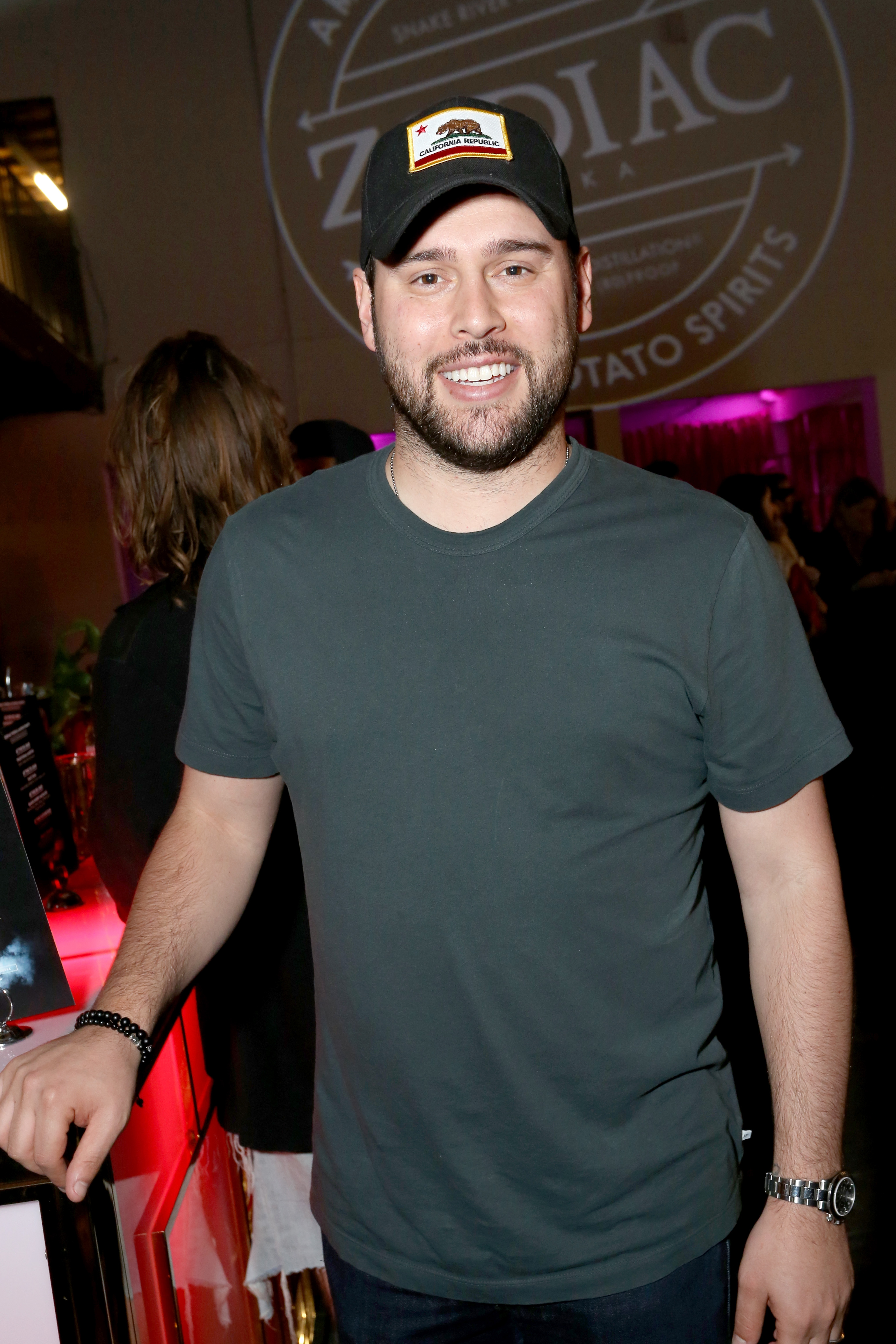 LOS ANGELES, CA - MAY 04:  Talent manager Scooter Braun hosts an exclusive launch party introducing Zodiac Vodka to the California market, hosted by Zodiac Vodka and Scooter Braun, on May 4, 2015 in Los Angeles, California.  (Photo by Rachel Murray/Getty Images for Zodiac Vodka)