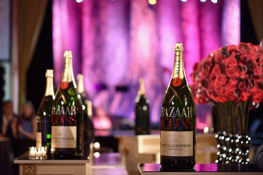 NEW YORK, NY - SEPTEMBER 16: Belvedere Vodka and Moet & Chandon Toast to Harper's Bazaar Icons on September 16, 2015 in New York City. (Photo by Grant Lamos IV/Getty Images for Moet)