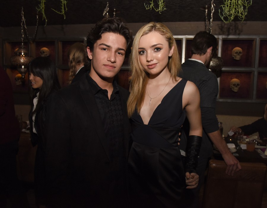 LOS ANGELES, CA - DECEMBER 08:  Actor Aramis Knight and actress Chloe Grace Moretz attend NYLON Celebrates Chloe Grace Moretz's December/January Cover at Toca Madera on December 8, 2015 in Los Angeles, California.  (Photo by Vivien Killilea/Getty Images for NYLON)
