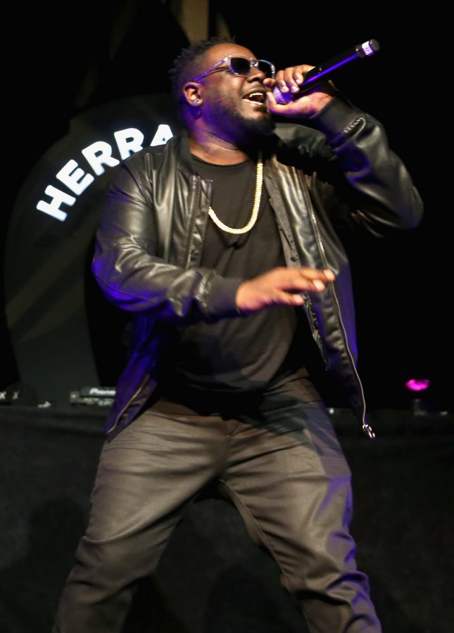 "LOS ANGELES, CA - APRIL 26: T-Pain performs onstage during Casa Herradura Visits Los Angeles on April 26, 2016 in Los Angeles, California. (Photo by Joe Scarnici/Getty Images for Tequila Herradura)"