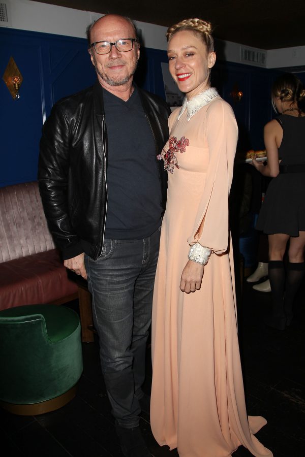 New York, NY - Exclusive - 5/10/16 -New York Special Screening of Amazon Studios & Roadside Attractions’ "LOVE & FRIENDSHIP" - Afterparty. The film stars Kate Beckinsale and Chloe Sevigny, and is directed by Whit Stillman. -Pictured: Paul Haggis and Chloe Sevigny -Photo by: Kristina Bumphrey/StarPix