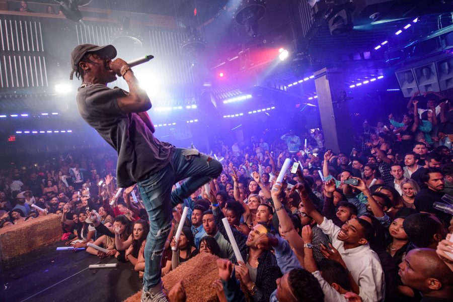 Travis Scott Performs at Marquee