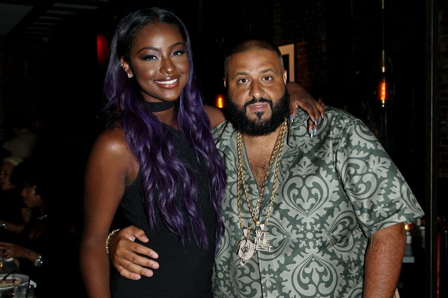 NEW YORK, NY - AUGUST 24:  Justine Skye and DJ Khaled attend Justine Skye's 21st Birthday Dinner at Jue Lan Club on August 24, 2016 in New York City.  (Photo by Steve Mack/Getty Images for Jue Lan Club)