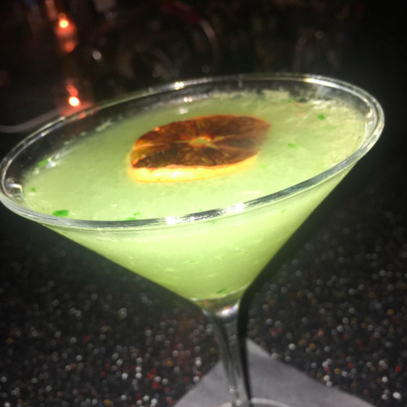 REYKA VODKA cucumber martini at Nic's Beverly Hills