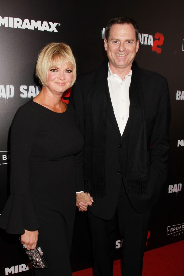 -  New York, NY - 11/15/16 -  The New York Premiere of Broad Green Pictures and Miramax's "Bad Santa 2". the film stars Billy bob Thornton ,Tony Cox Christina Hendricks  and Katey Bates , Bad Santa 2 is in theaters Thanksgiving . - Pictured:  Mark Waters with Wife  - Photo by: Dave Allocca/Starpix -Location: AMC Loews Lincoln Sqaure