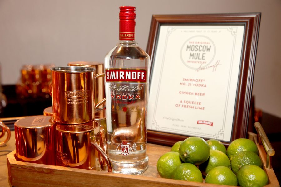 LOS ANGELES, CA - OCTOBER 19: SMIRNOFF brings it back to the 1940s with an experiential dinner to tell the story of its invention of the iconic cocktail, the Moscow Mule, on October 19, 2016 at Mack Sennett Studios in Los Angeles, CA. (Photo by Jesse Grant/Getty Images for SMIRNOFF)