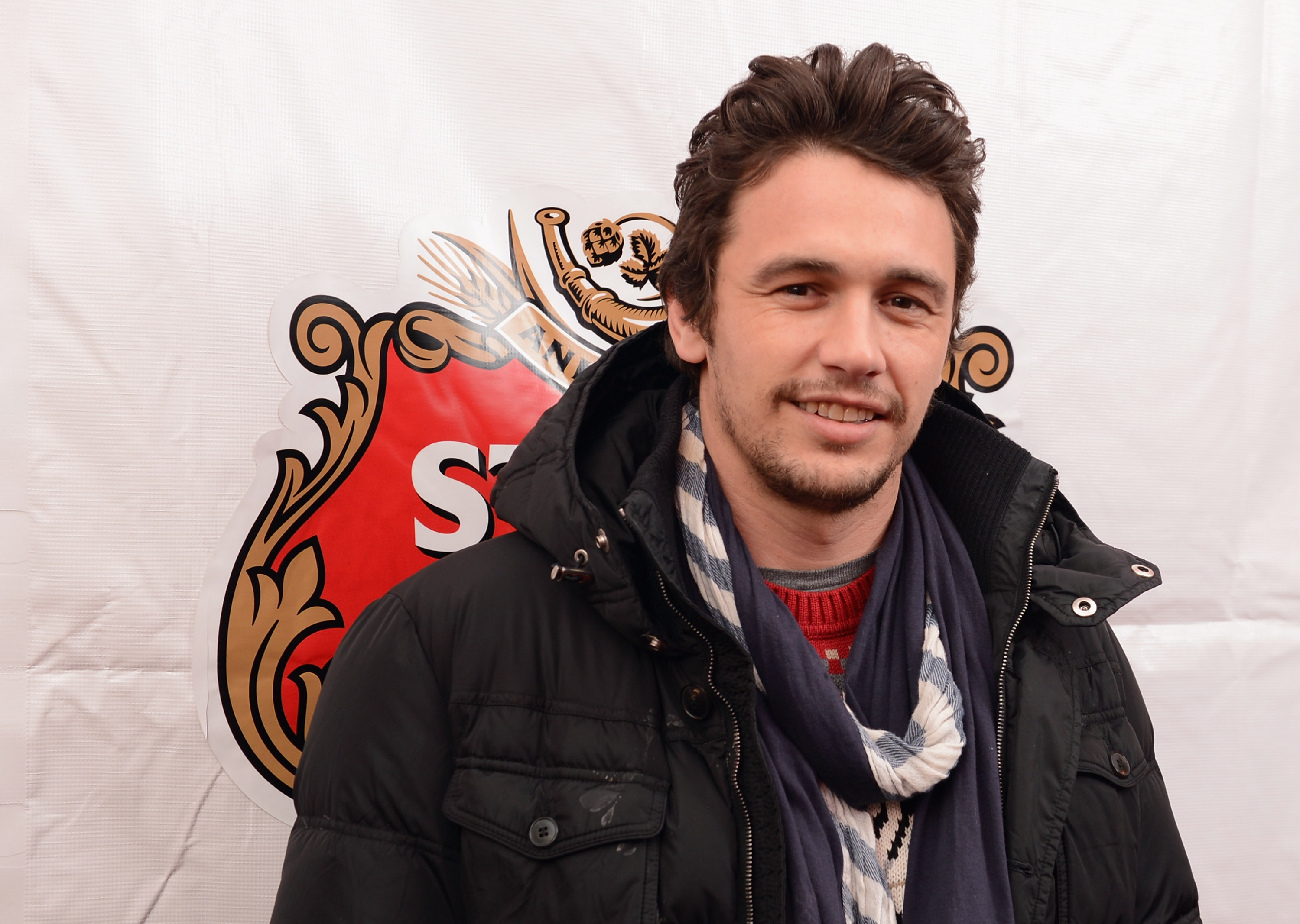 PARK CITY, UT - JANUARY 19:  Actor James Franco attends the press dinner for James Franco hosted by Stella Artois at the Stella Artois Cafe at Village at The Lift on January 19, 2013 in Park City, Utah.  (Photo by Andrew H. Walker/Getty Images for Stella Artois)