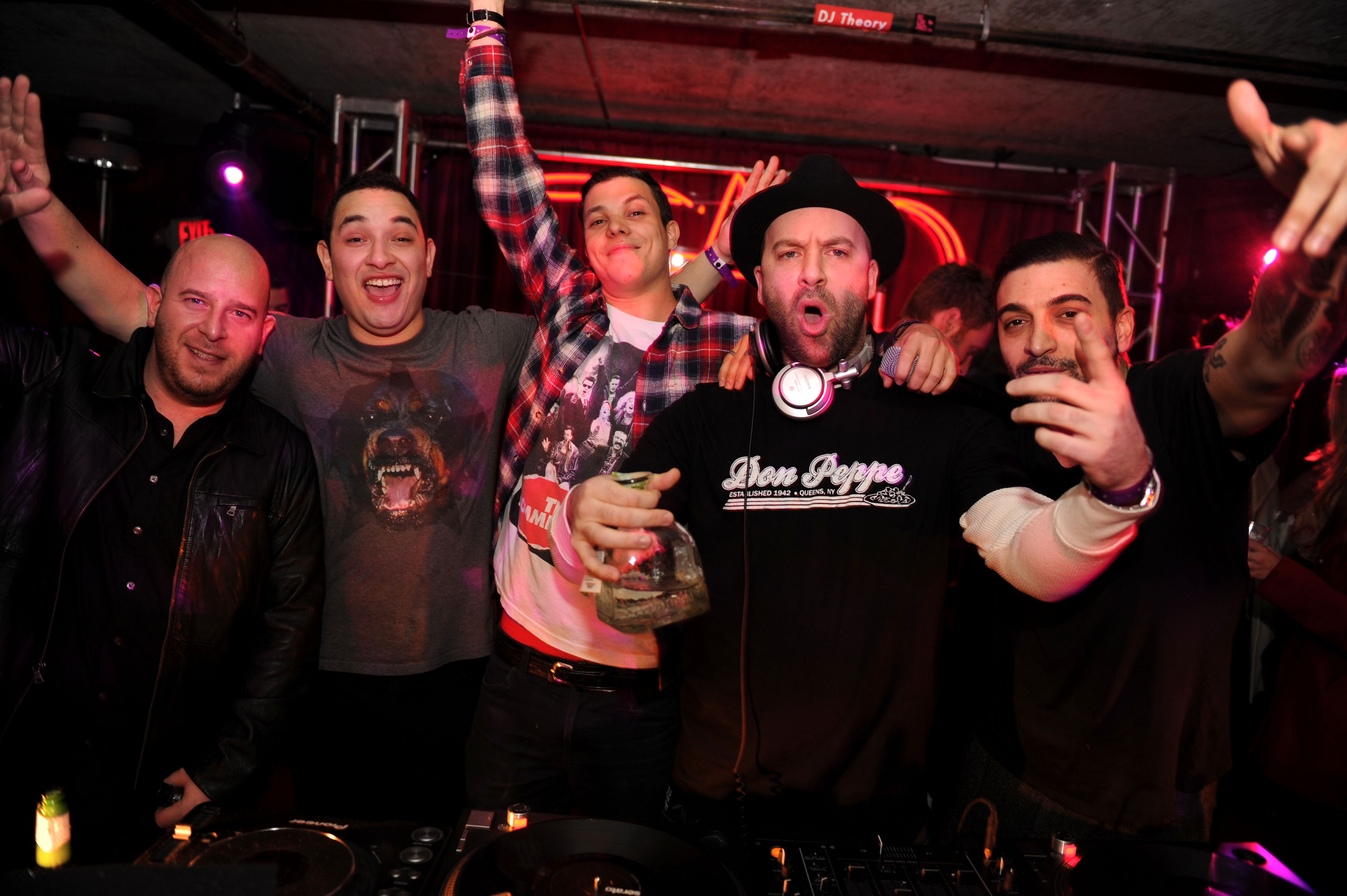 DJ Theory, DJ Jesse Marco and DJ Sinatra at Marquee + Stella Artois present TAO Nightclub