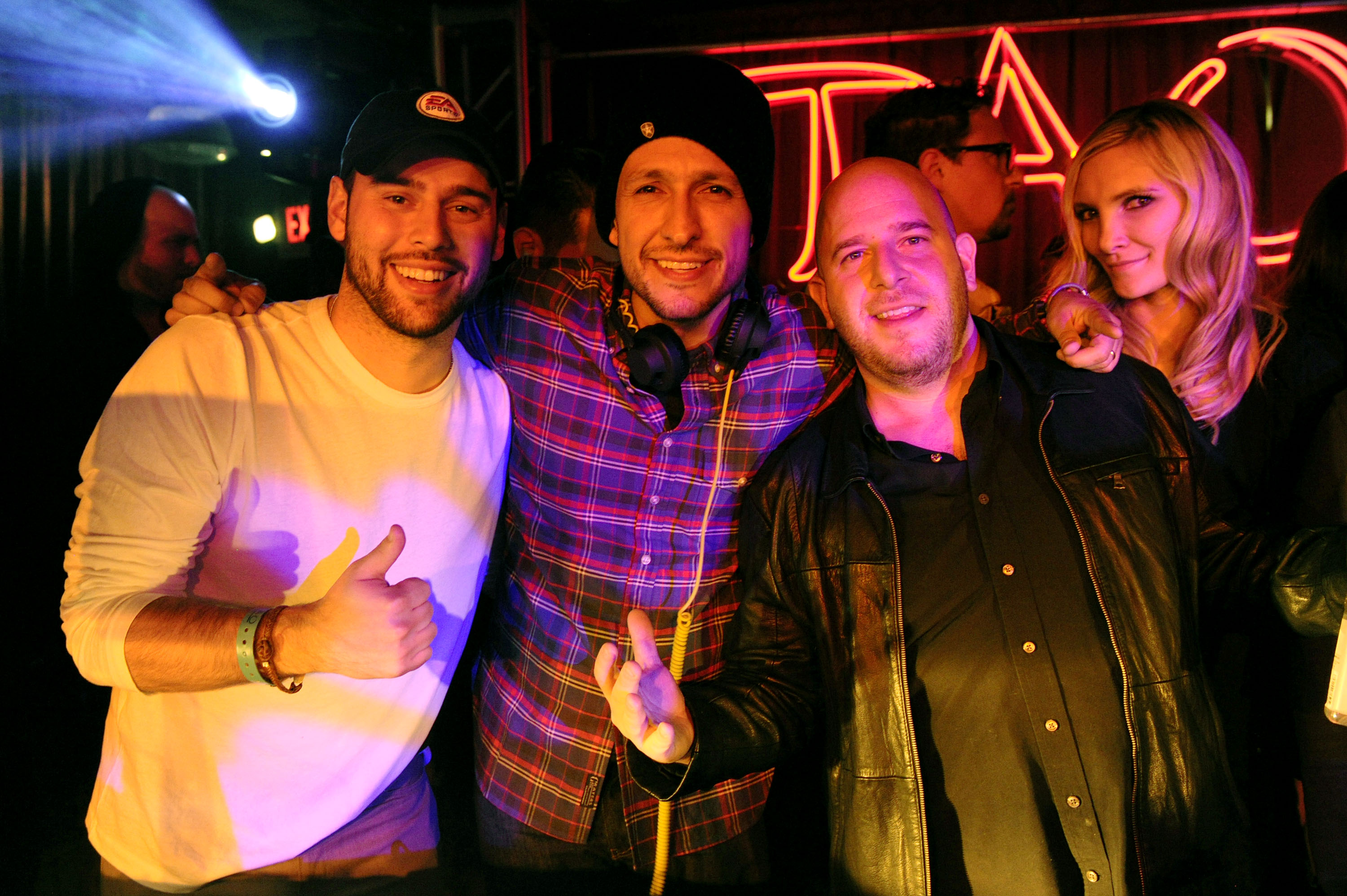 Scooter Braun, DJ Vice, Noah Tepperberg - TAO Sundance 2013 at Village at The Lift - Night 1