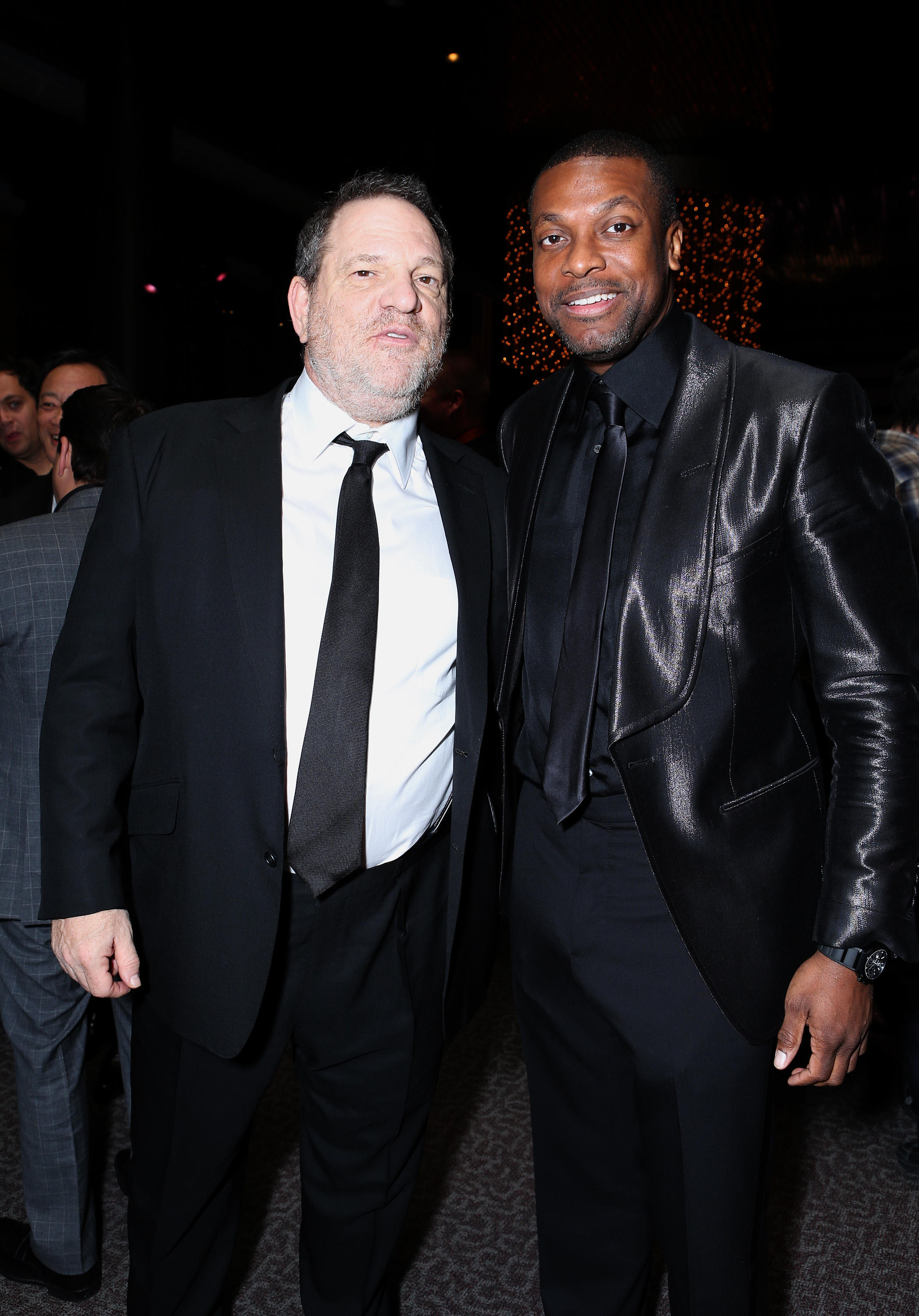 Chris Tucker & Harvey Weinstein - photo by Getty