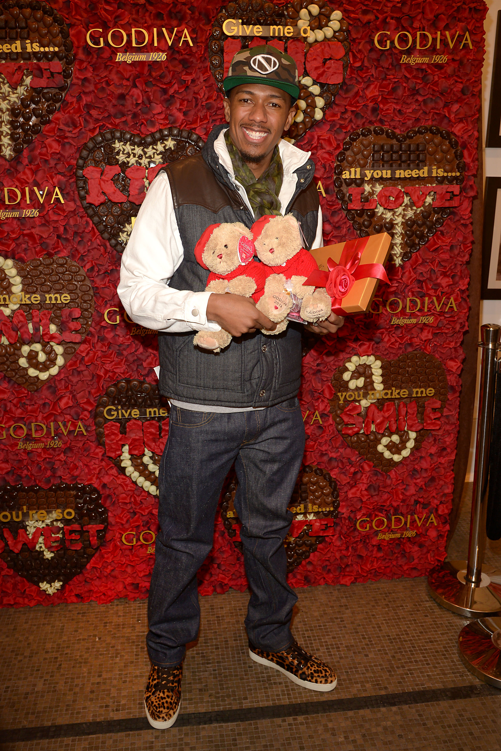 Nick Cannon Celebrates the Launch of GODIVA `Share the Love` Valentine`s Day Sweepstakes