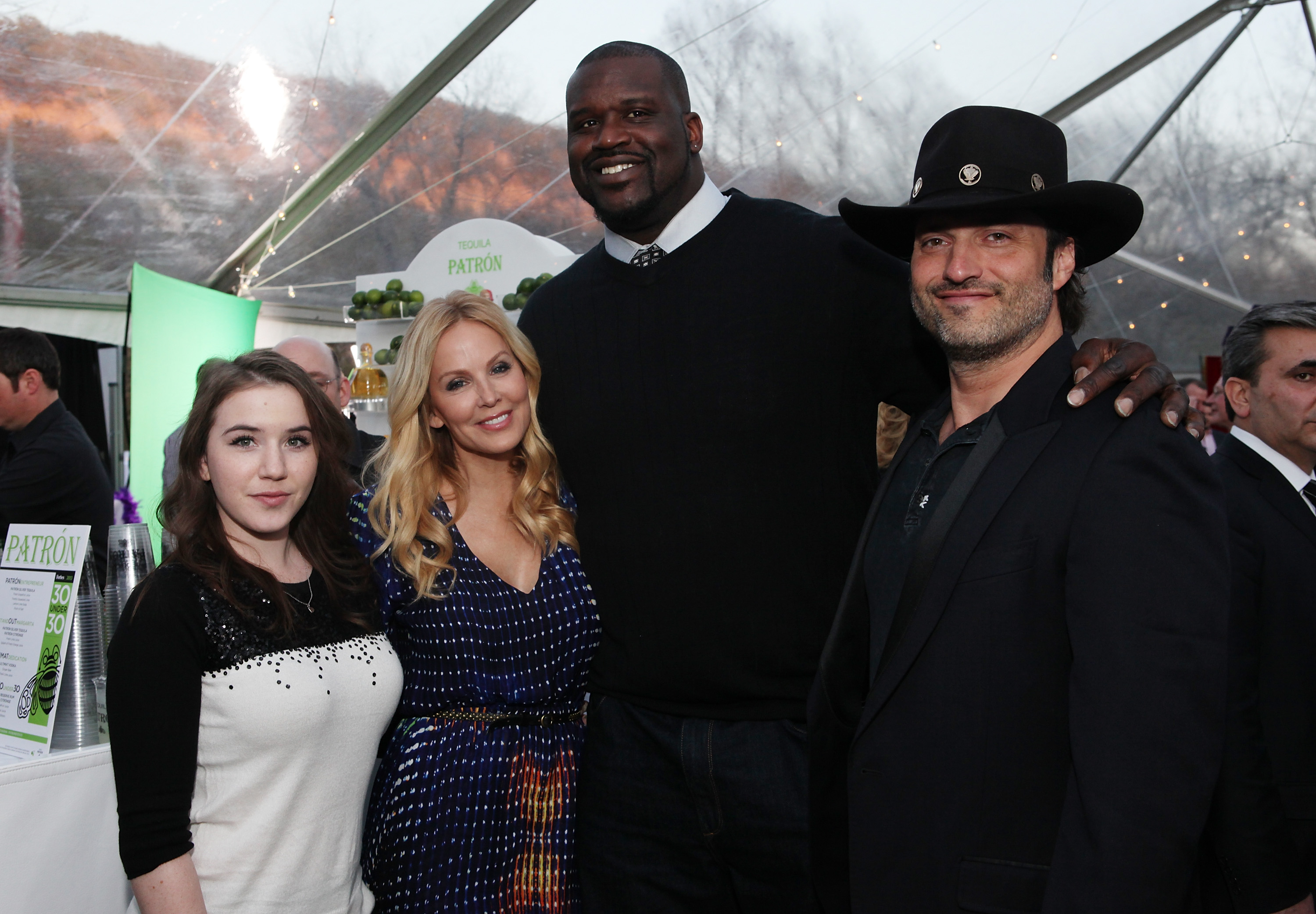 AUSTIN, TX - MARCH 11:  (L-R) Marci Madison, Eloise DeJoria, Shaquille O'Neal and Robert Rodriguez attend Forbes' "30 Under 30" SXSW Private Party on March 11, 2013 in Austin, Texas.  (Photo by Roger Kisby/WireImage)