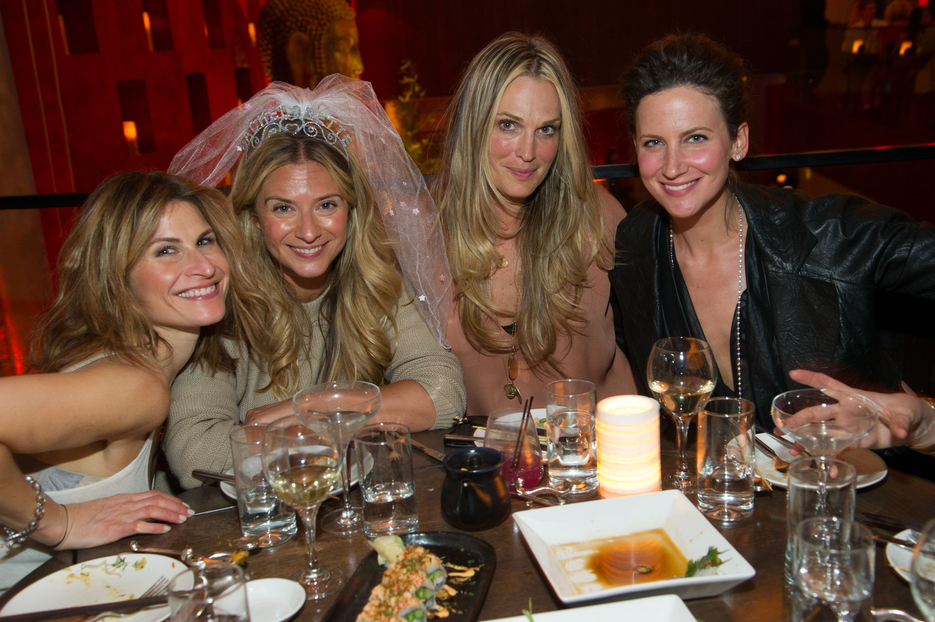Molly Sims Celebrates a friend's Bachelorette Party at TAO