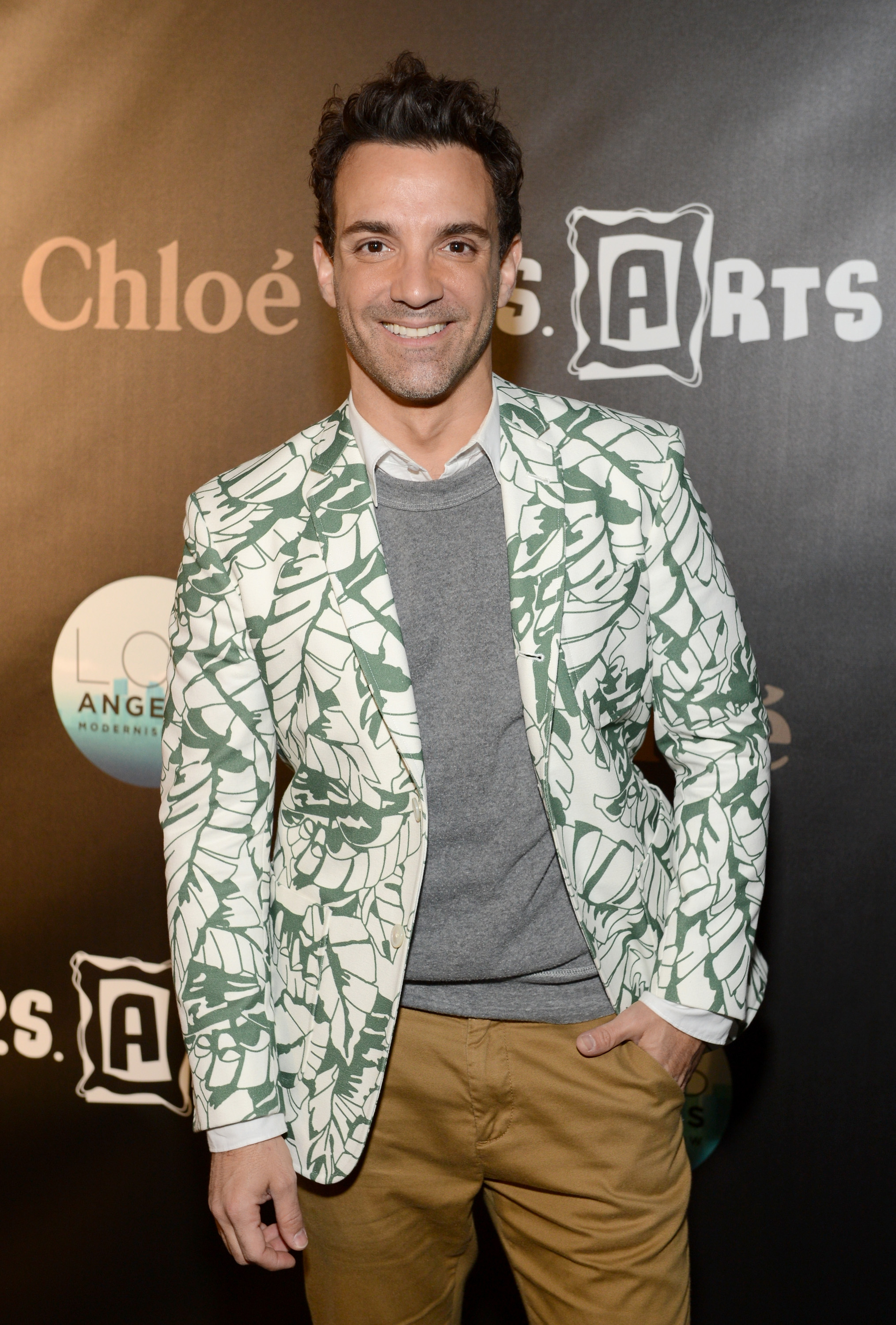 SANTA MONICA, CA - APRIL 25:  Celebrity Stylist George Kotsiopoulos attends P.S. ARTS Presents: LA Modernism Show Opening Night at The Barker Hanger on April 25, 2013 in Santa Monica, California.  (Photo by Michael Kovac/Getty Images for P.S. Arts)