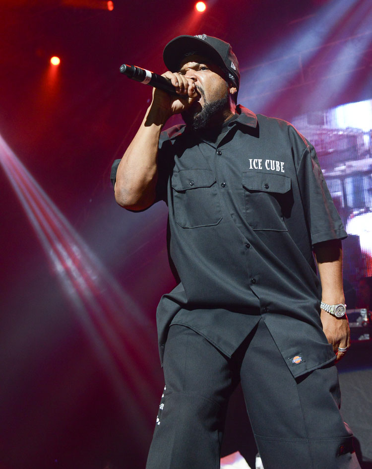 LAS VEGAS, NV - May 24: Ice Cube performs as part of the Kings of the Mic Tour at Joint at the Hard Rock Hotel on May 24, 2013 in Las Vegas, Nevada. © RD/ Kabik/ Retna Digital