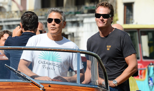 George Clooney & Rande Gerber