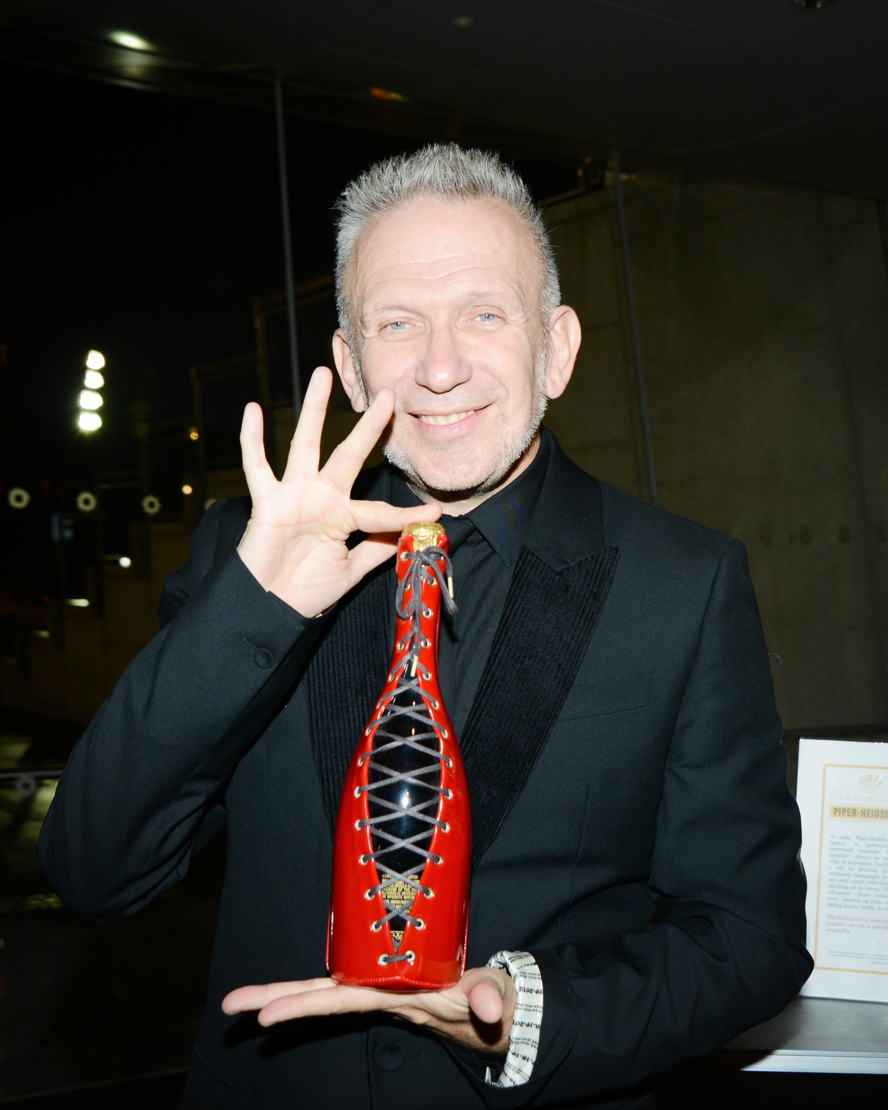 Jean Paul Gaultier with Limited Edition Bottle