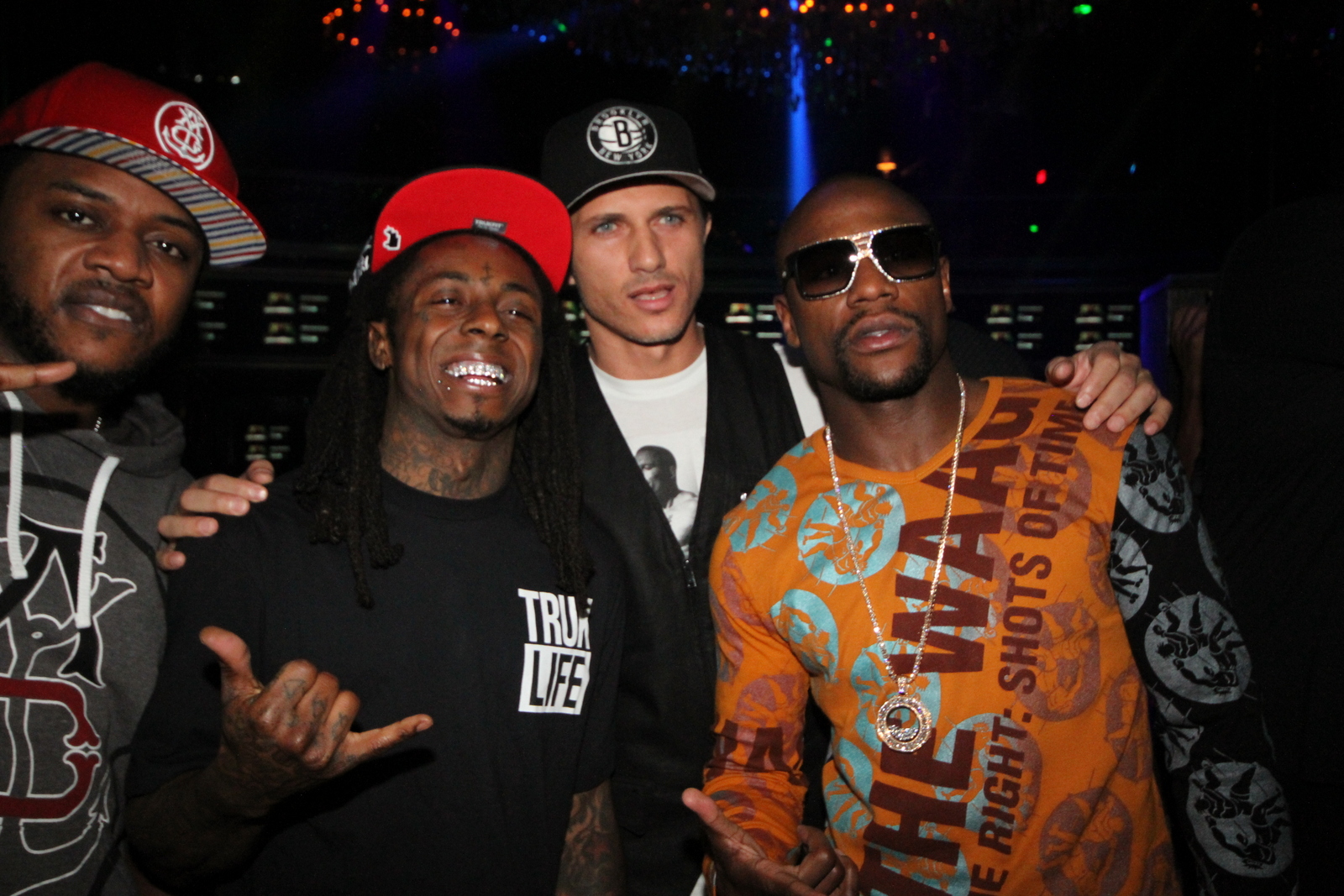 Mack Maine, Lil Wayne, & Floyd Mayweather