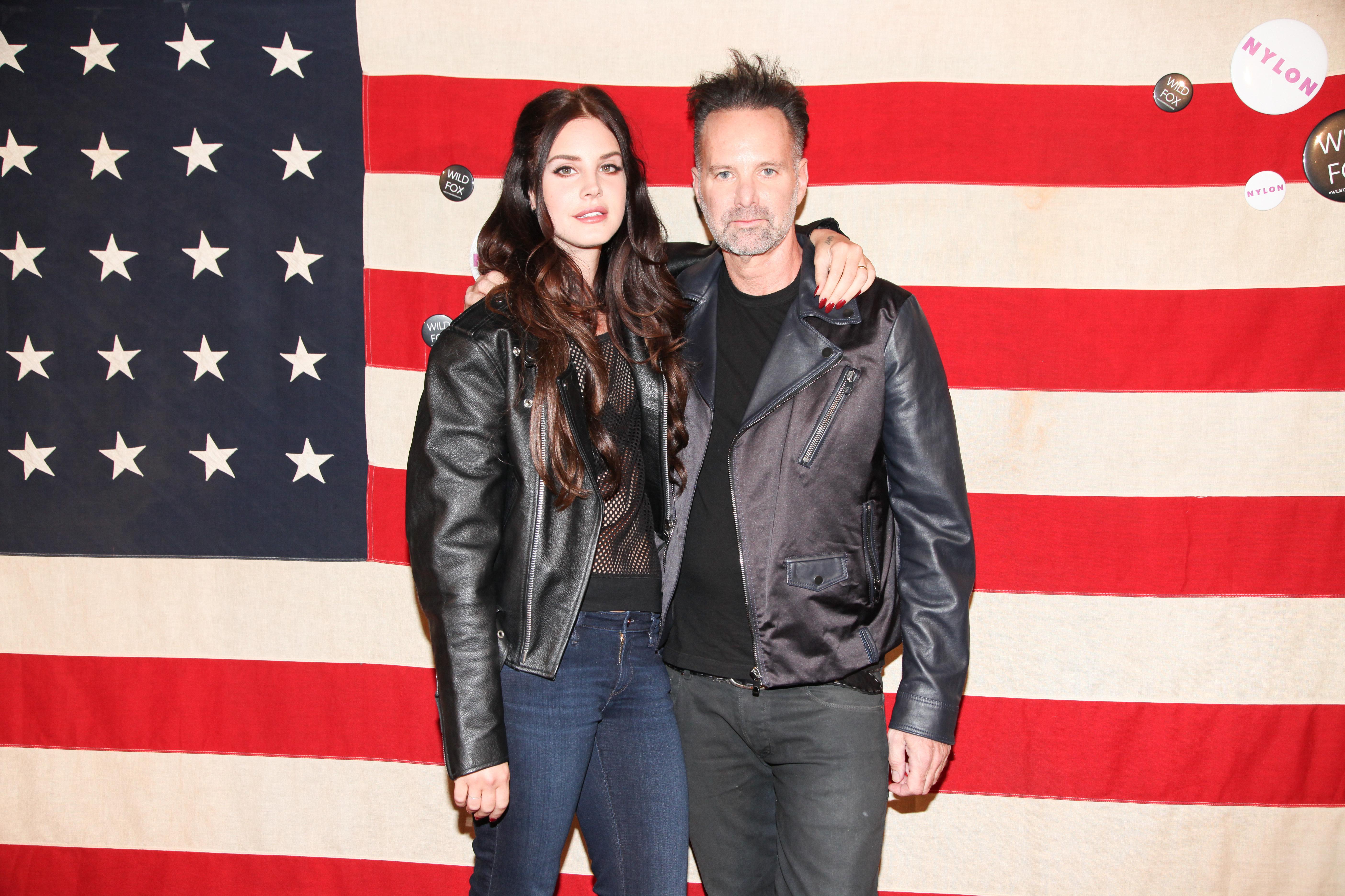Lana Del Rey & Marvin Scott Jarrett - NYLON + WILDFOX November Issue party with cover star Lana Del Rey at Sunset Marquis