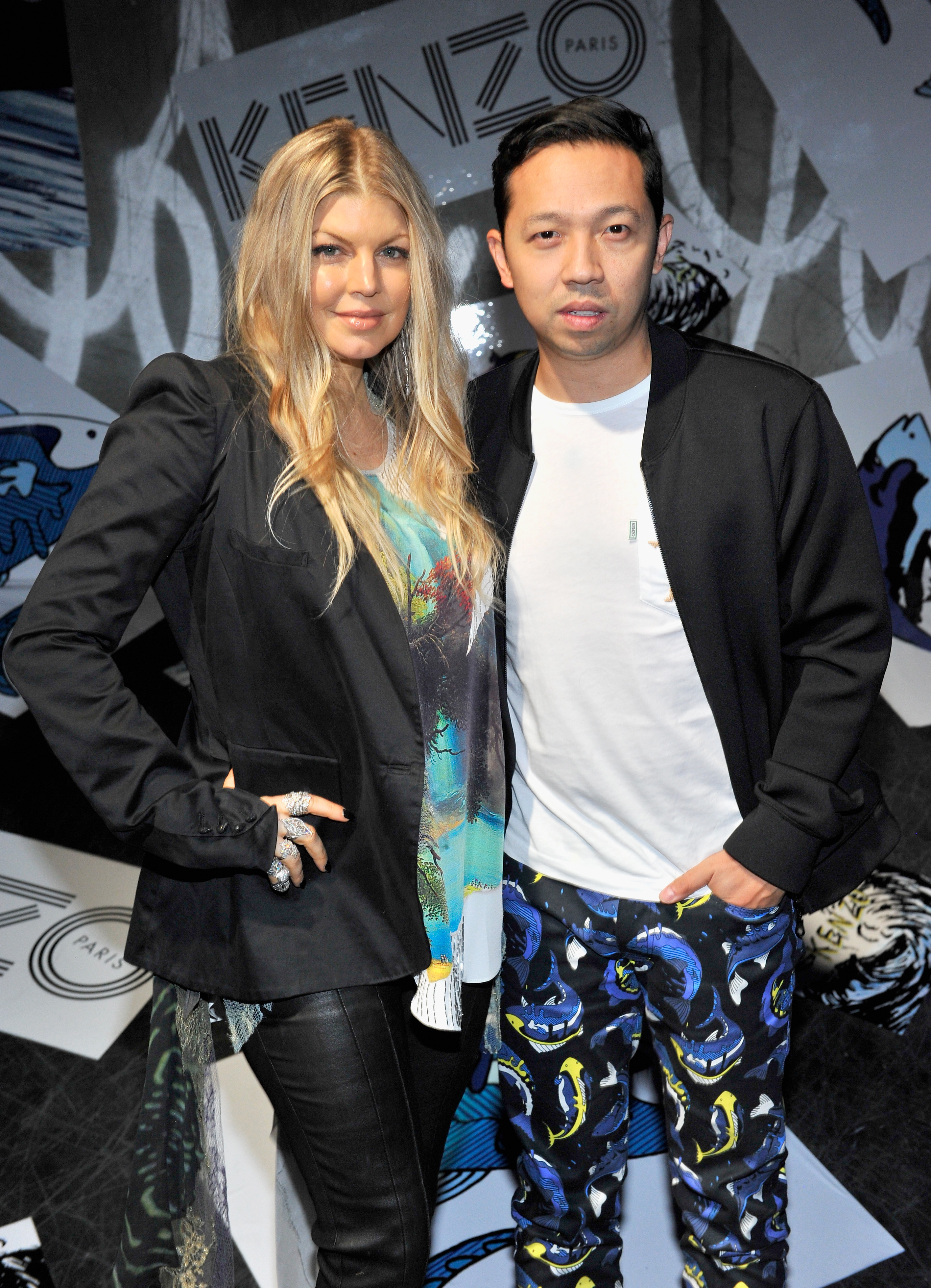 Fergie & Humbeto Leon - Kenzo Kalifornia Launch Dinner And Party