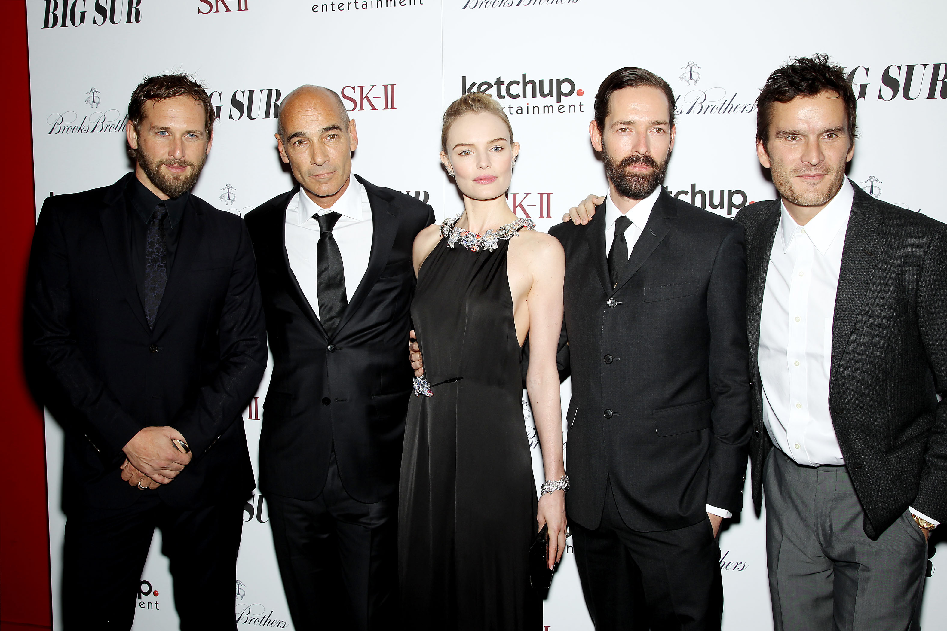 Josh Lucas, Jean Marc-Barr, Kate Bosworth, Michael Polish (Director), Balthazar Getty - Brooks Brothers and SK-II present the New York Premiere of Ketchup Entertainment's "BIG SUR"