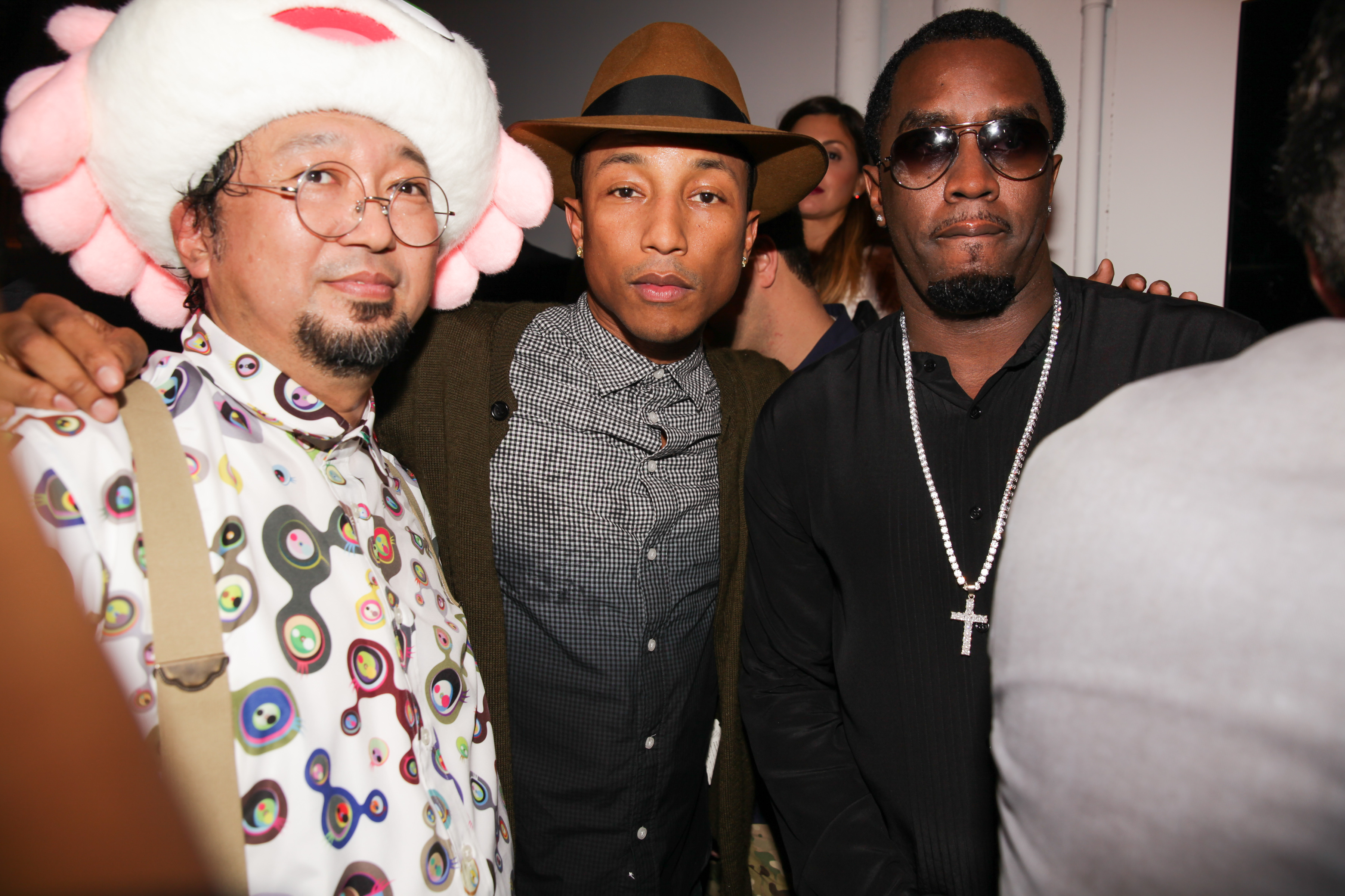 Takashi Murakami, Pharrell Williams, Sean Combs - SILENCIO & MIAMI DESIGN DISTRICT Event Curated by Pharrell Williams & Takashi Murakami